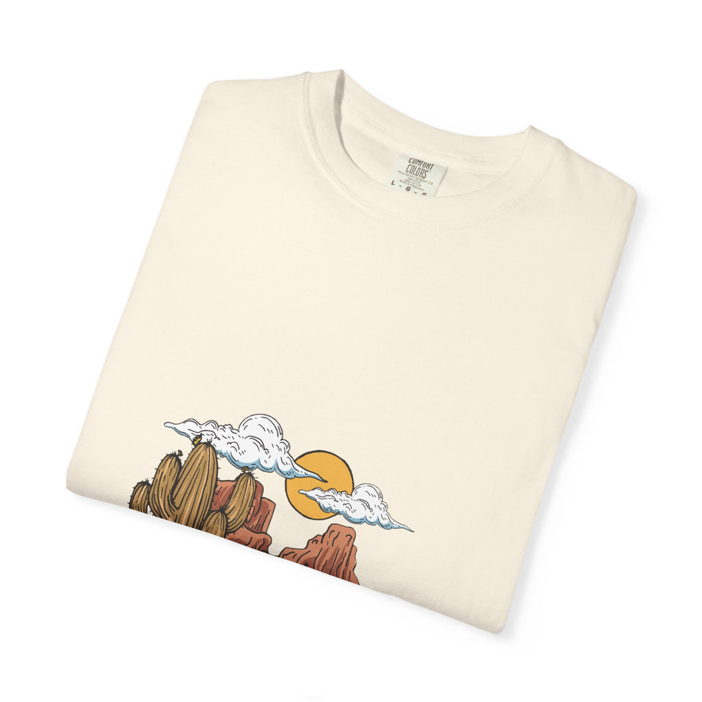 Desert Sunset Tee – Cactus & Mesa Graphic T-Shirt