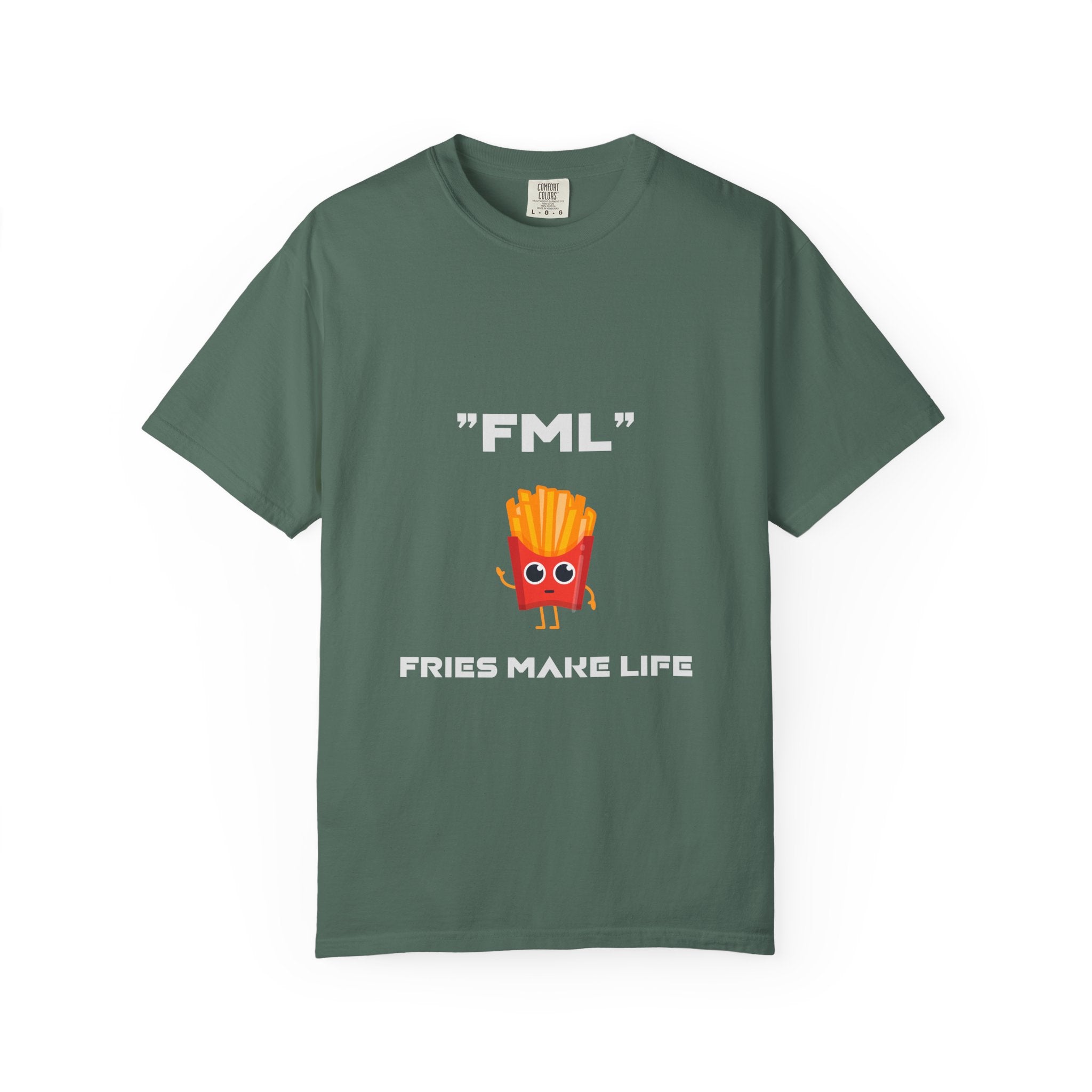 FML "Fries Make Life" T-Shirt — Funny Foodie Graphic Tee