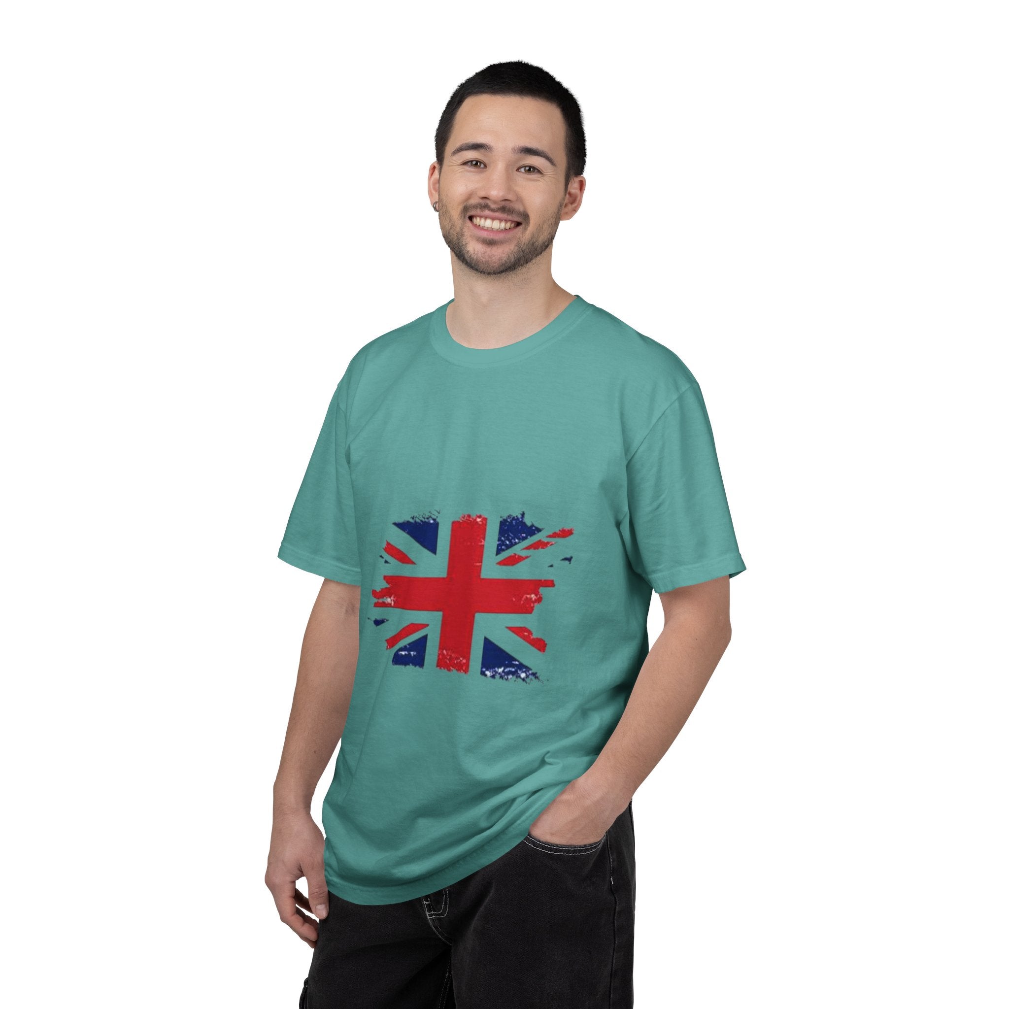 British Flag T-Shirt — Distressed Union Jack Graphic Tee
