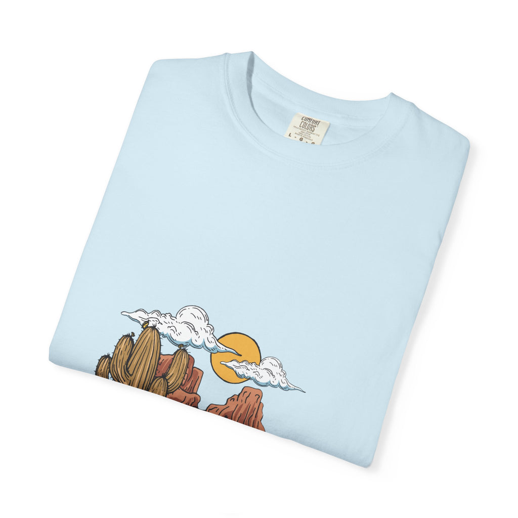 Desert Sunset Tee – Cactus & Mesa Graphic T-Shirt