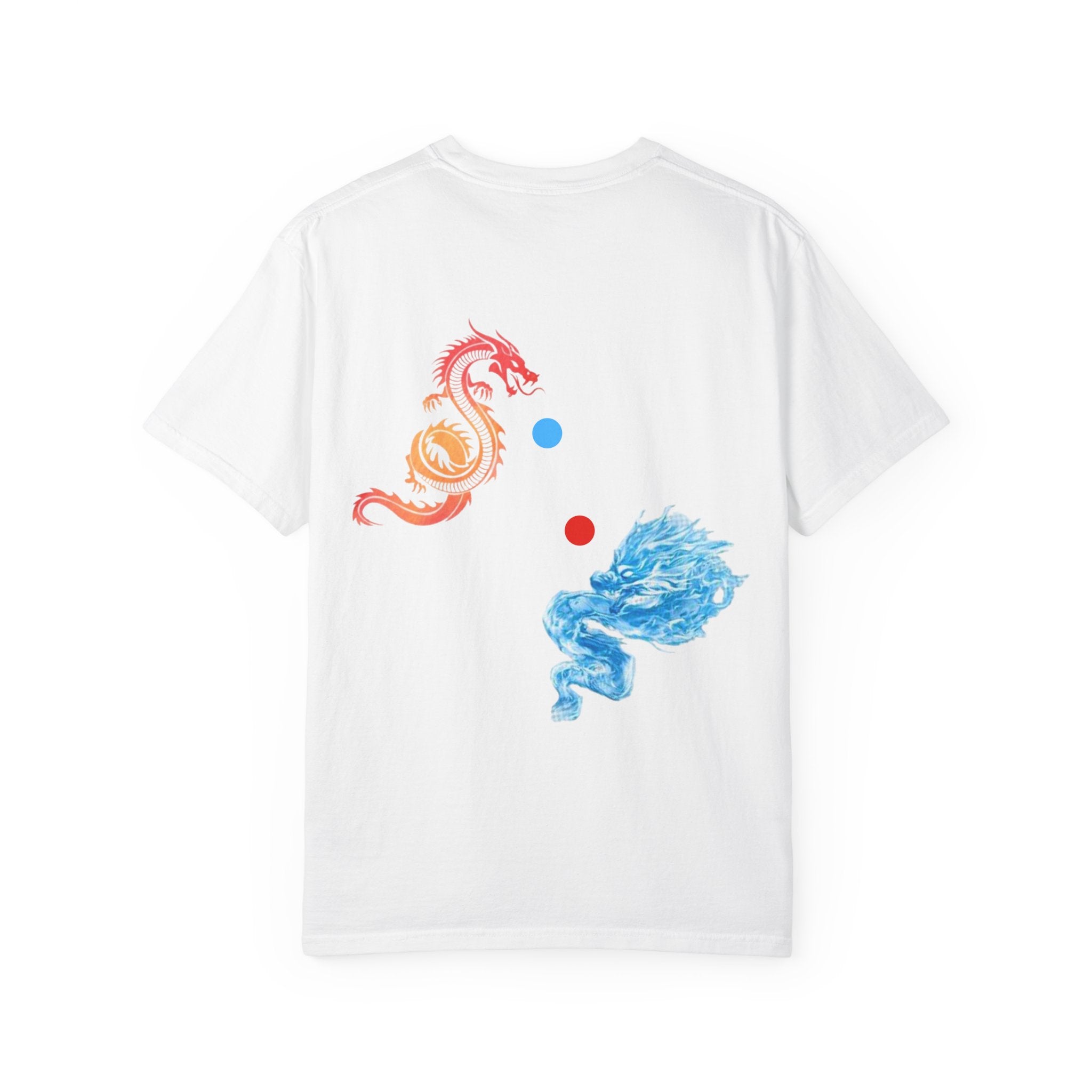Dragon Yin-Yang T-Shirt — Fire & Water Back Print