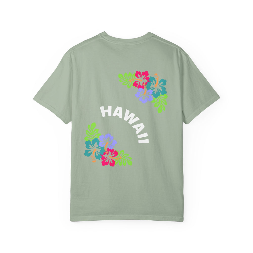 Hawaii Floral T-Shirt — Tropical Hibiscus Graphic Tee