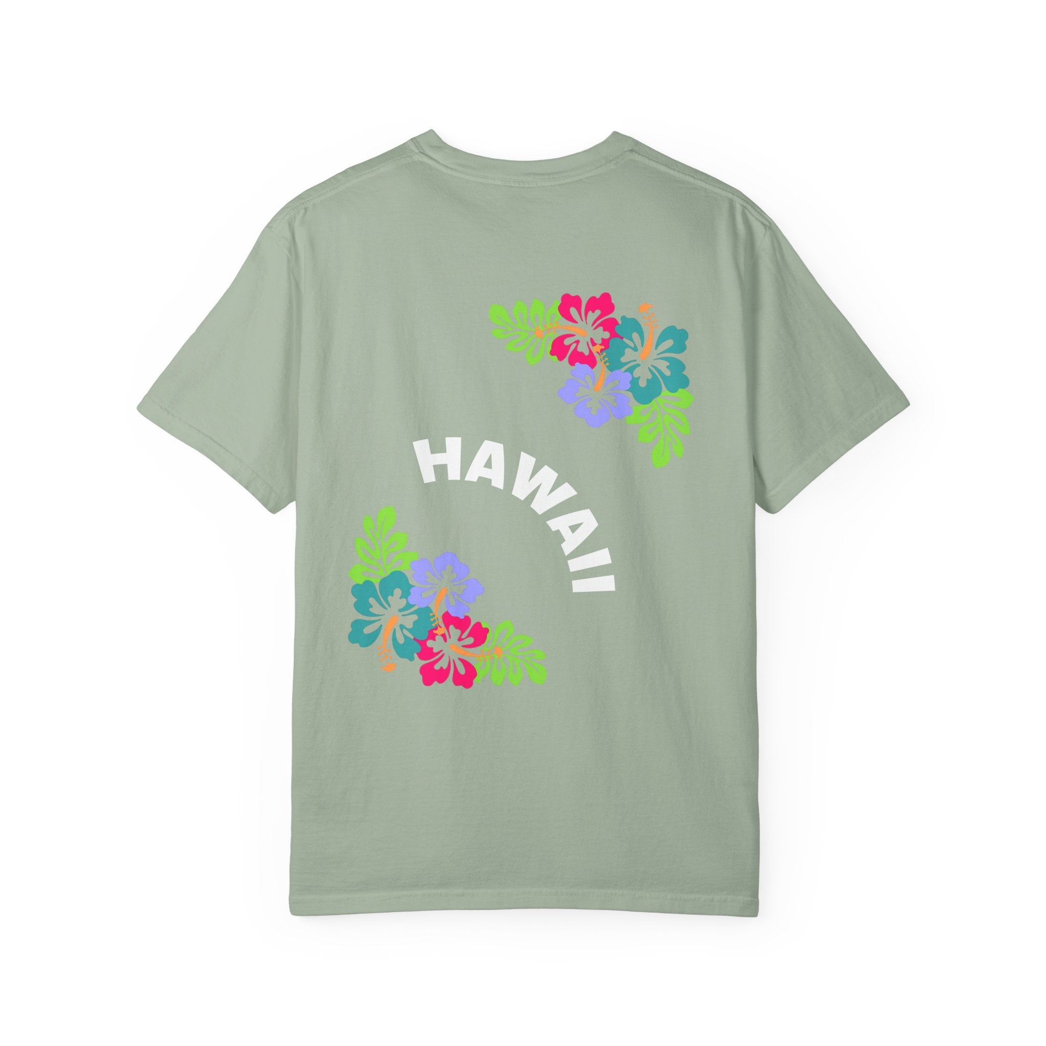 Hawaii Floral T-Shirt — Tropical Hibiscus Graphic Tee