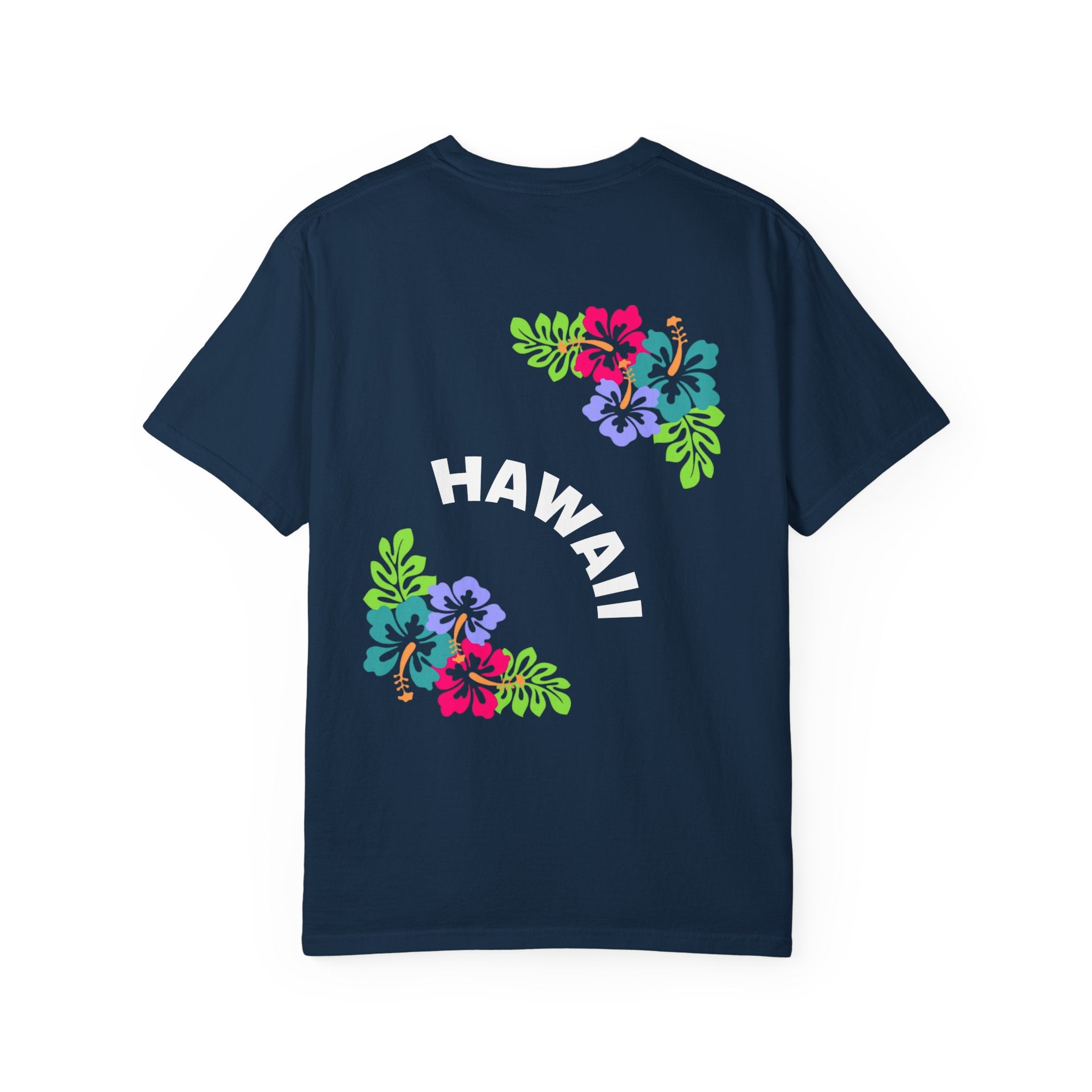 Hawaii Floral T-Shirt — Tropical Hibiscus Graphic Tee