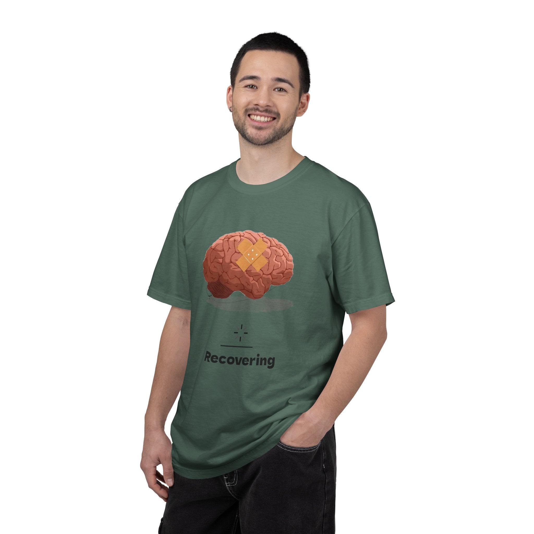 Recovering Brain T-Shirt — Mental Health Awareness Tee