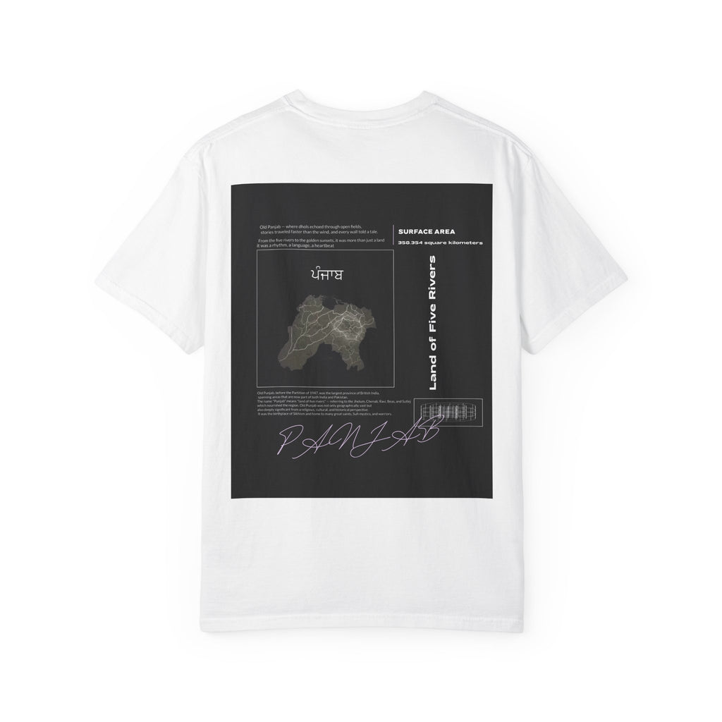 Graphic T-Shirt — Modern Sci‑Fi Map Design (Back Print)