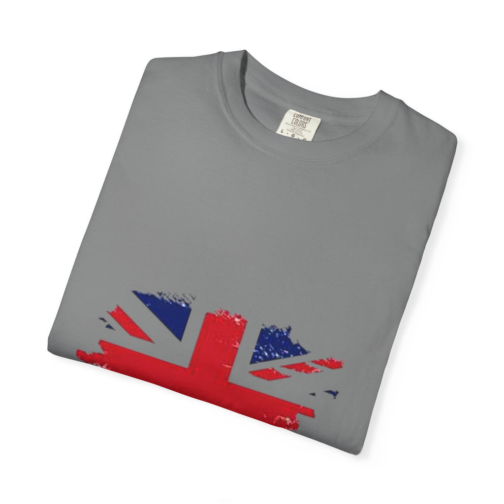 British Flag T-Shirt — Distressed Union Jack Graphic Tee