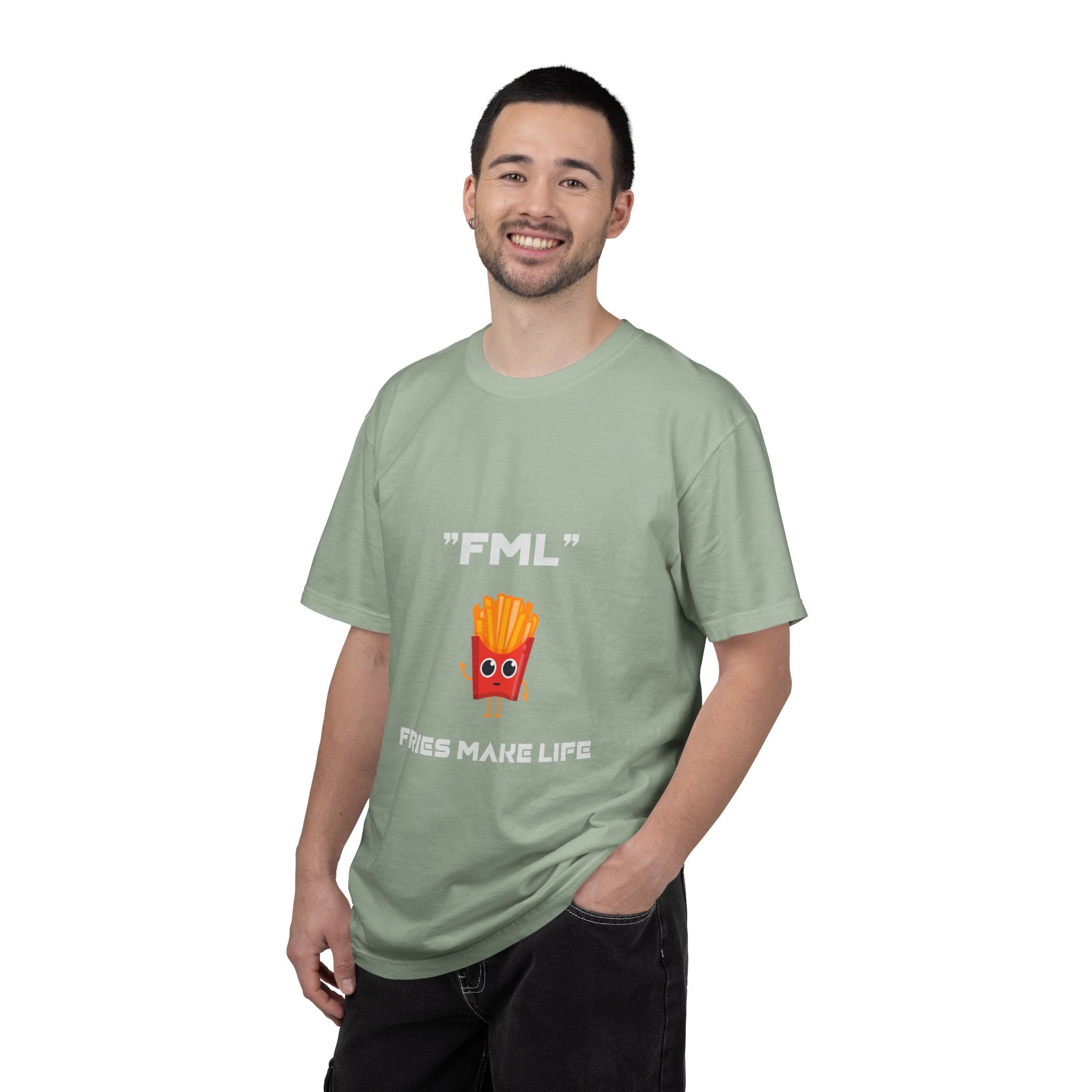 FML "Fries Make Life" T-Shirt — Funny Foodie Graphic Tee