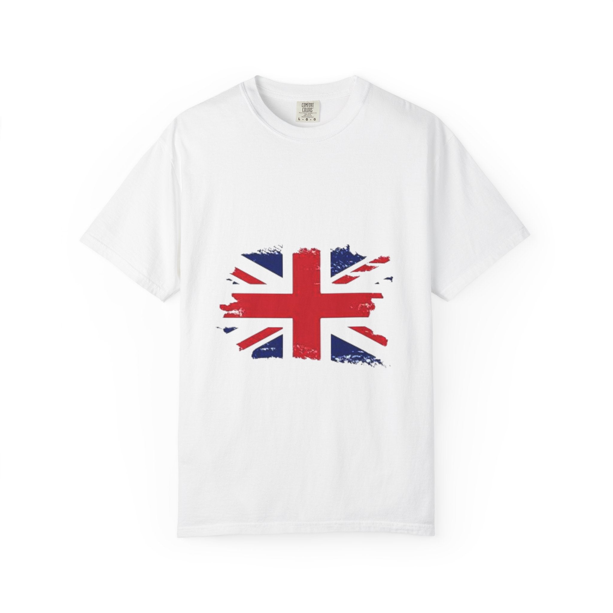 British Flag T-Shirt — Distressed Union Jack Graphic Tee