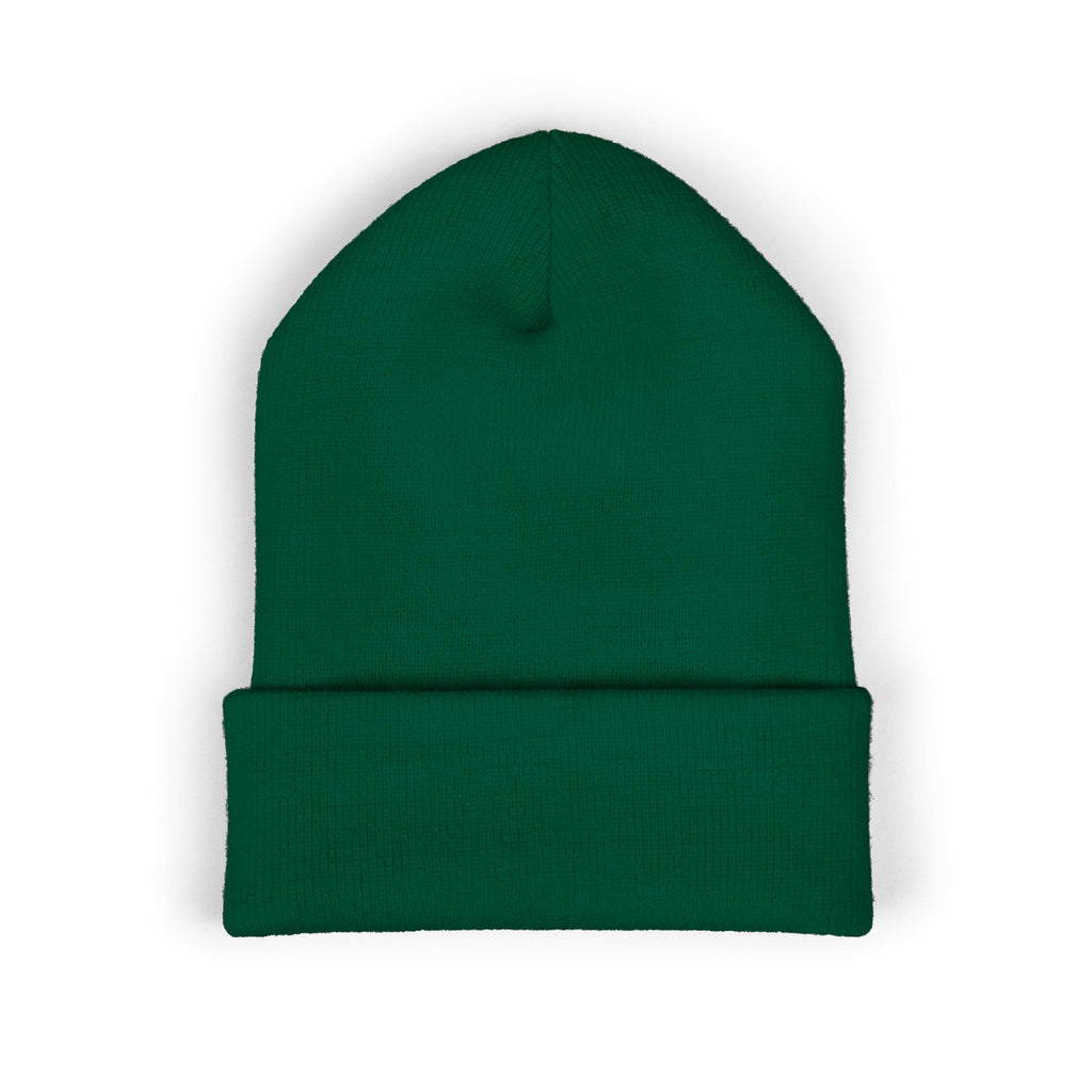 Embroidered 'SOPIAR' Cuffed Beanie — Classic Knit Winter Hat