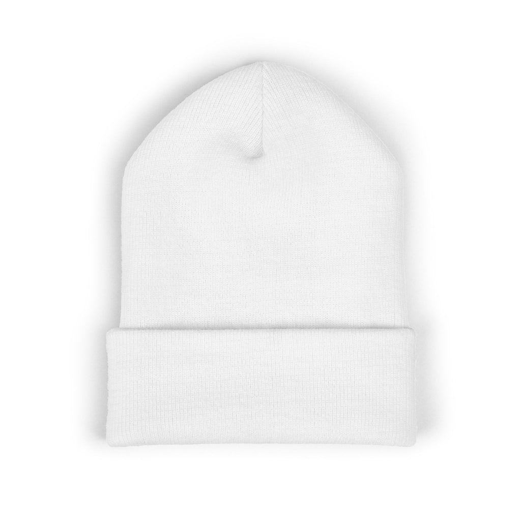 Embroidered 'SOPIAR' Cuffed Beanie — Classic Knit Winter Hat