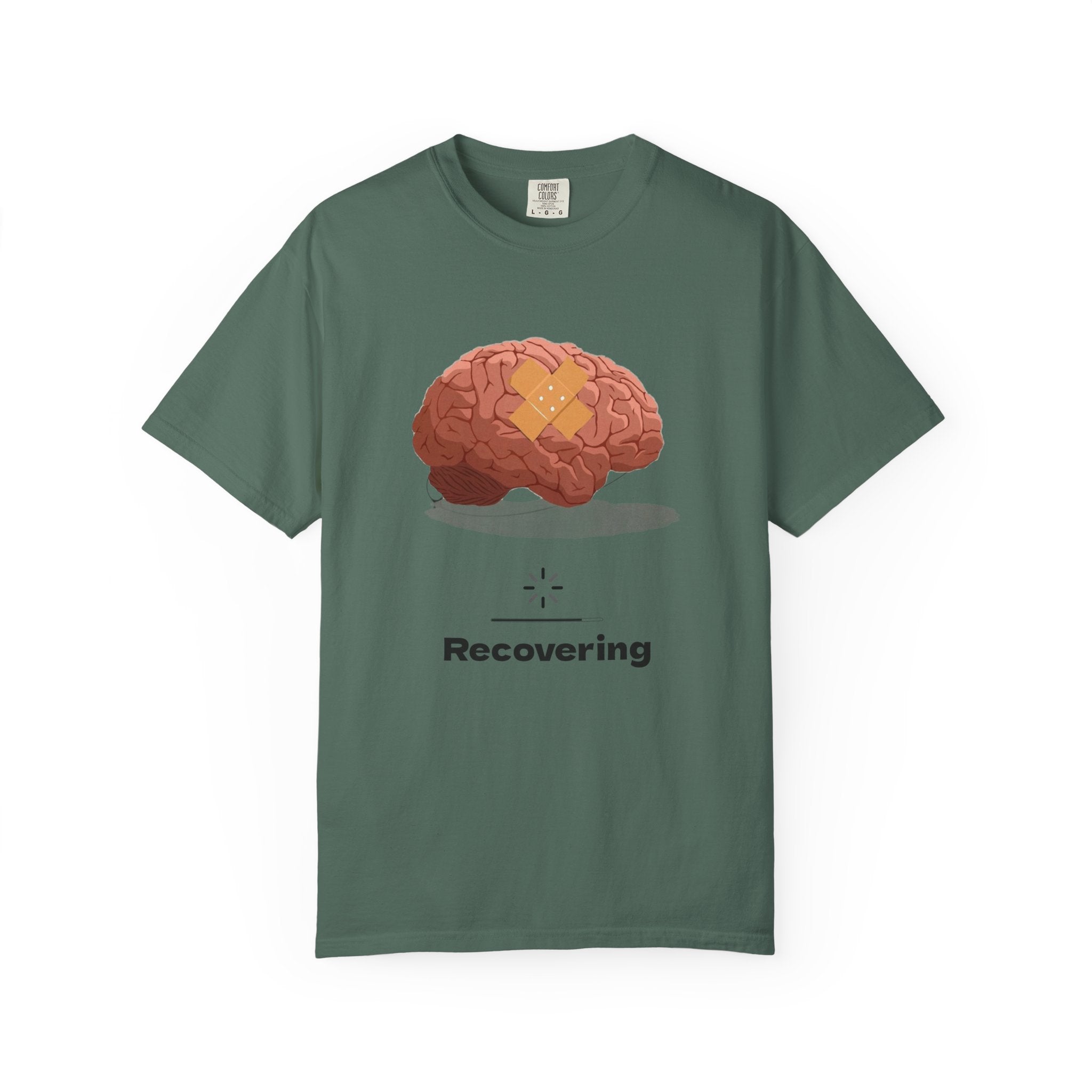 Recovering Brain T-Shirt — Mental Health Awareness Tee