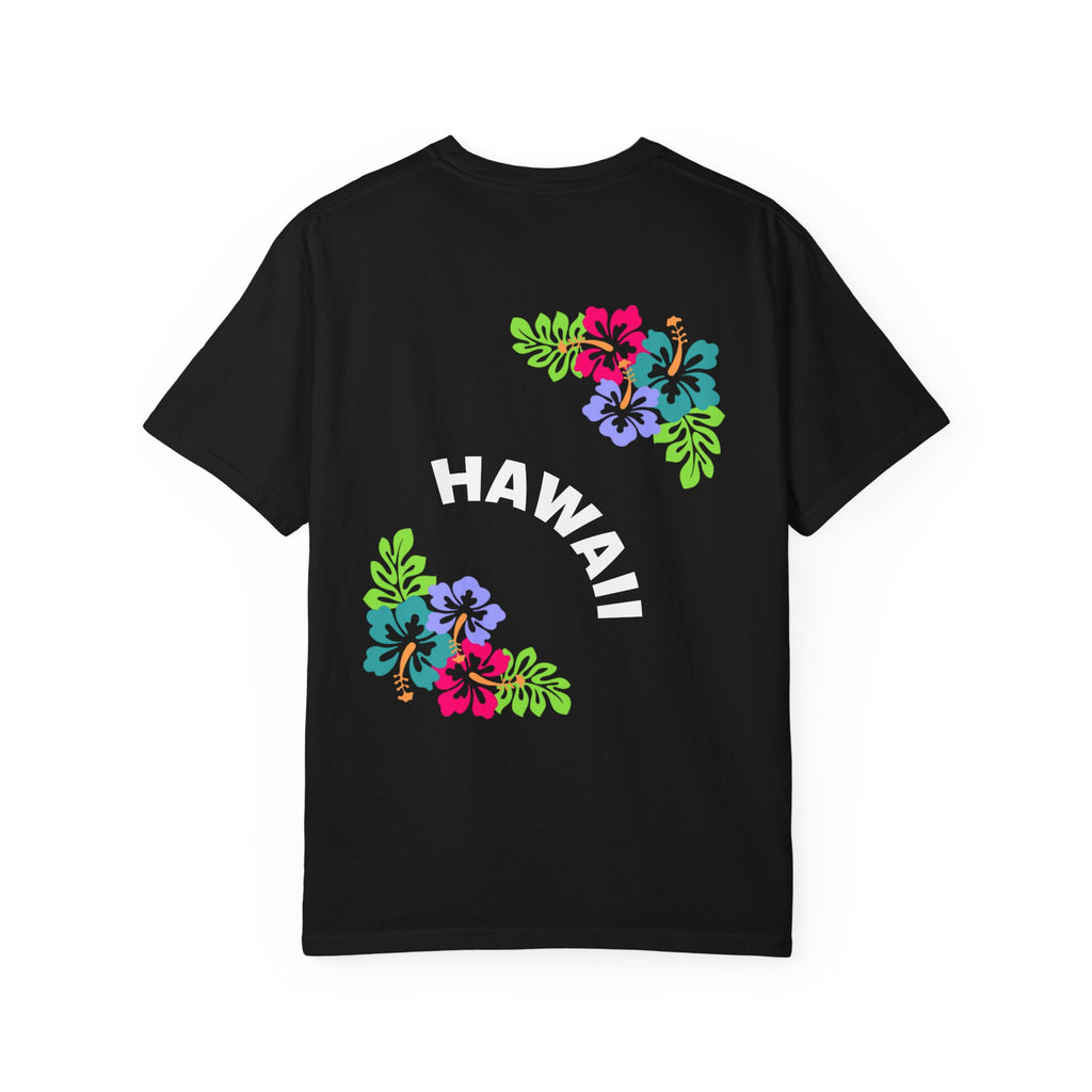 Hawaii Floral T-Shirt — Tropical Hibiscus Graphic Tee