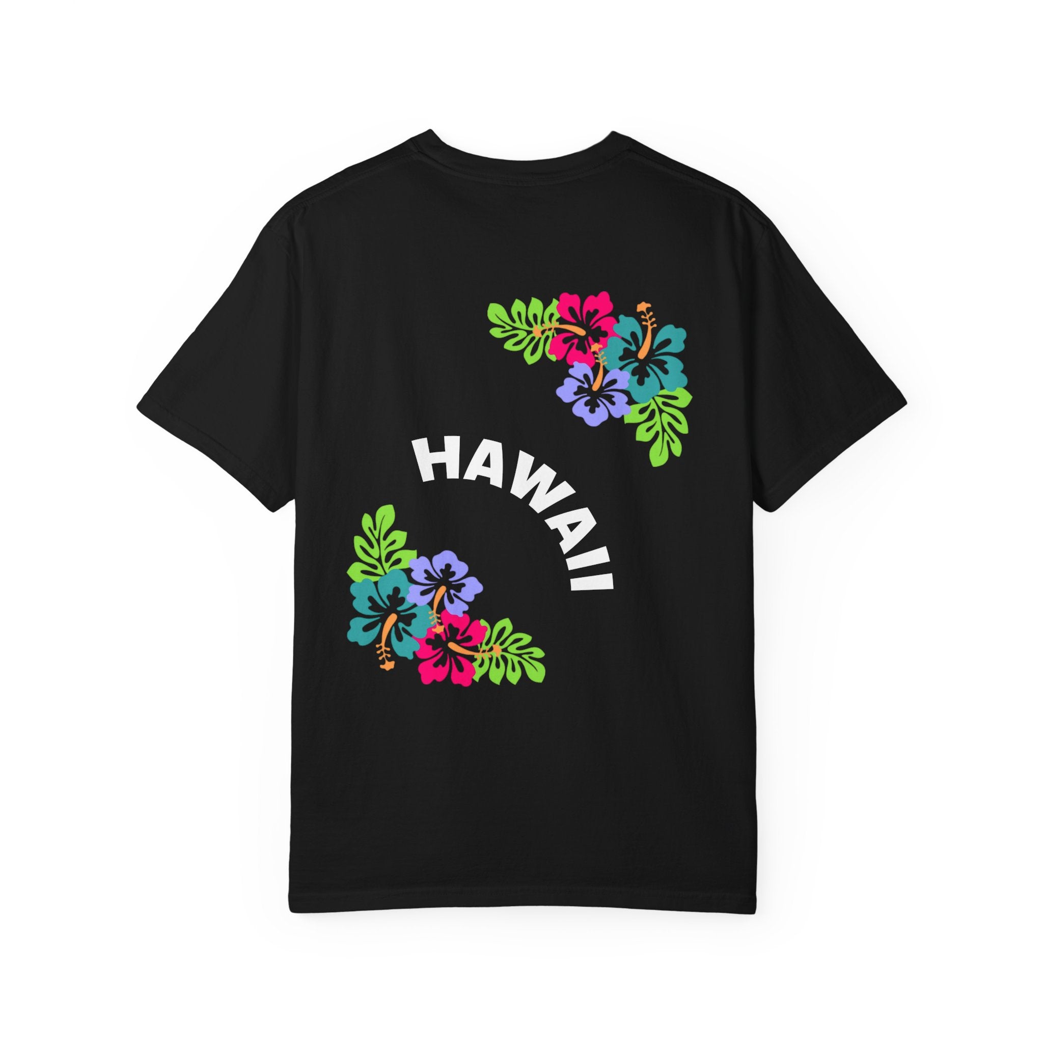 Hawaii Floral T-Shirt — Tropical Hibiscus Graphic Tee
