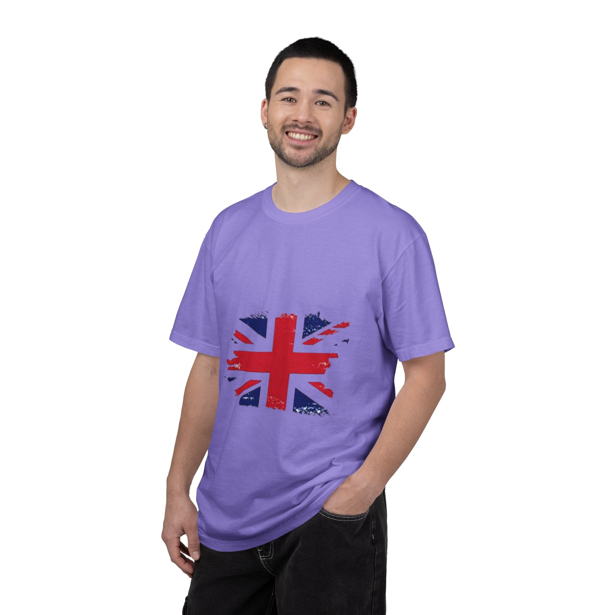 British Flag T-Shirt — Distressed Union Jack Graphic Tee