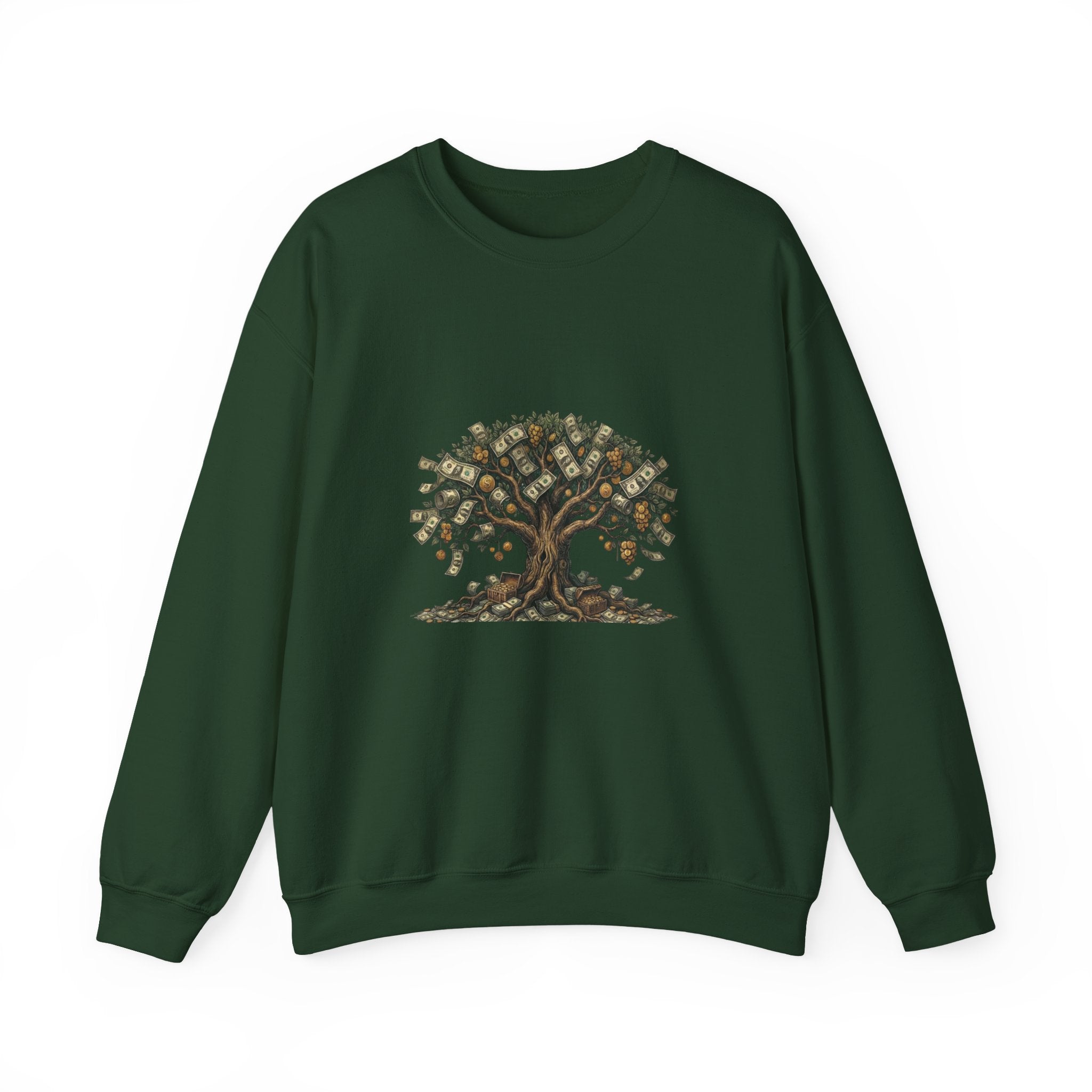 Tree of Life Sweatshirt — Nature-Inspired Crewneck for Earth Lovers