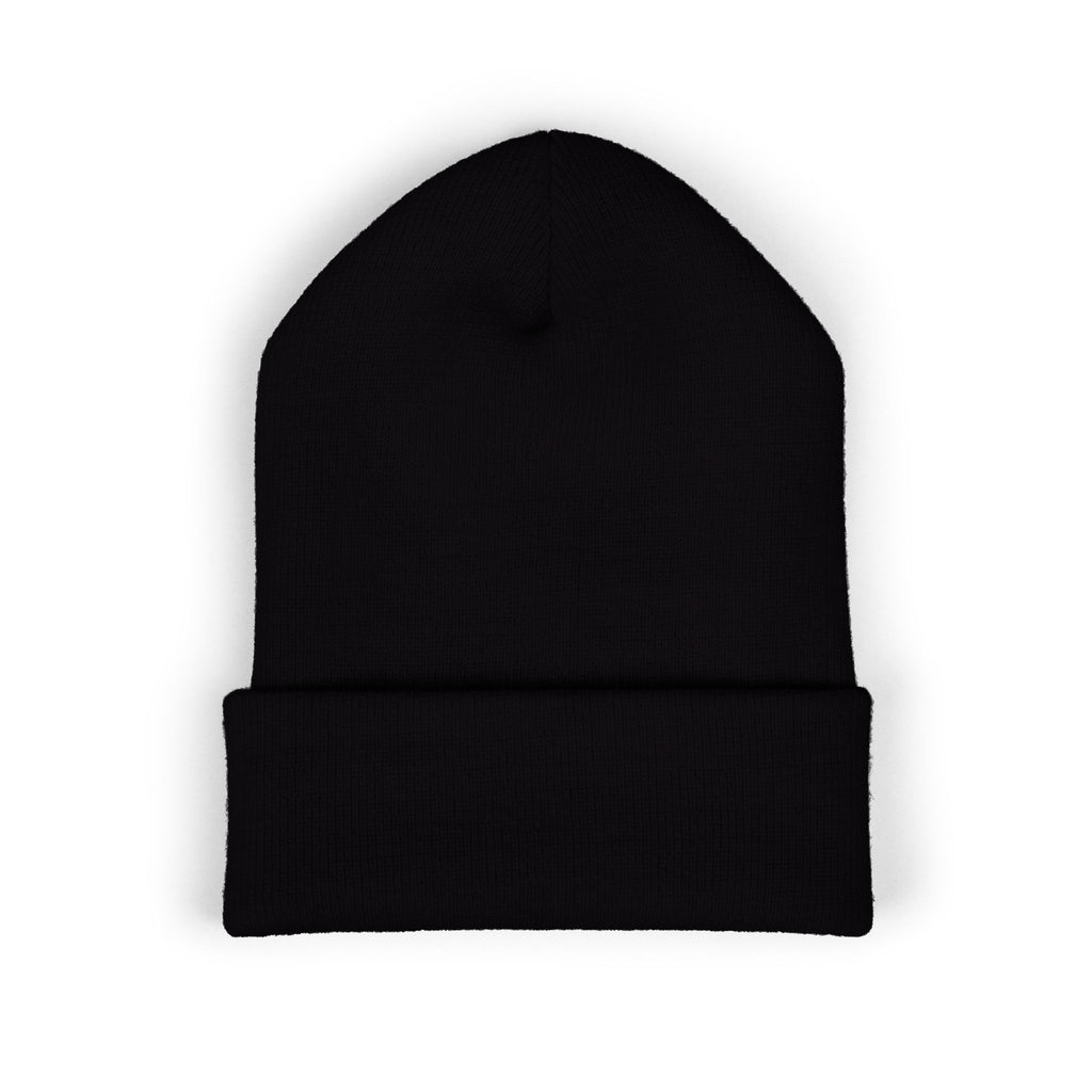 Embroidered 'SOPIAR' Cuffed Beanie — Classic Knit Winter Hat