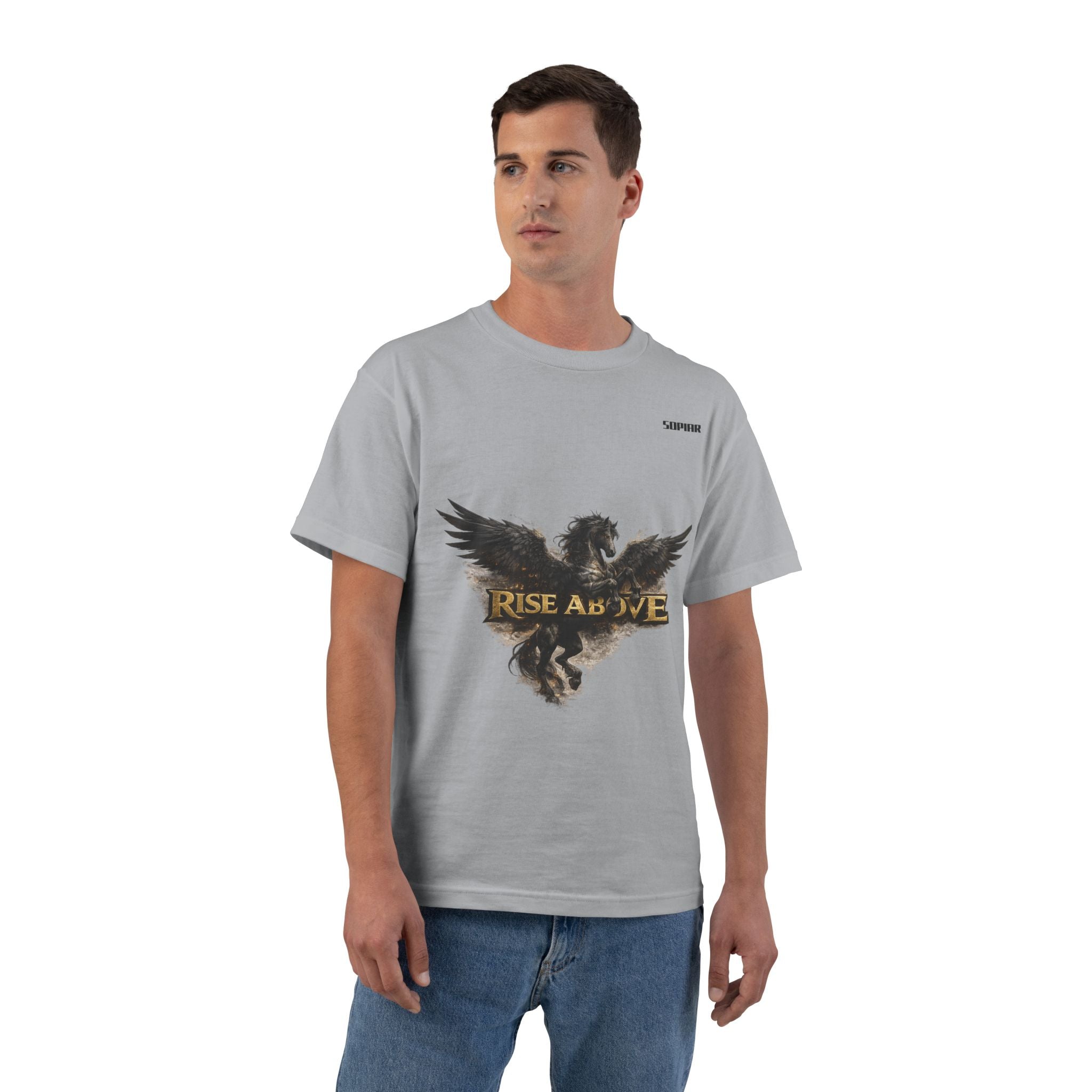 T-Shirt - Rise Above flying horse Graphic Tee