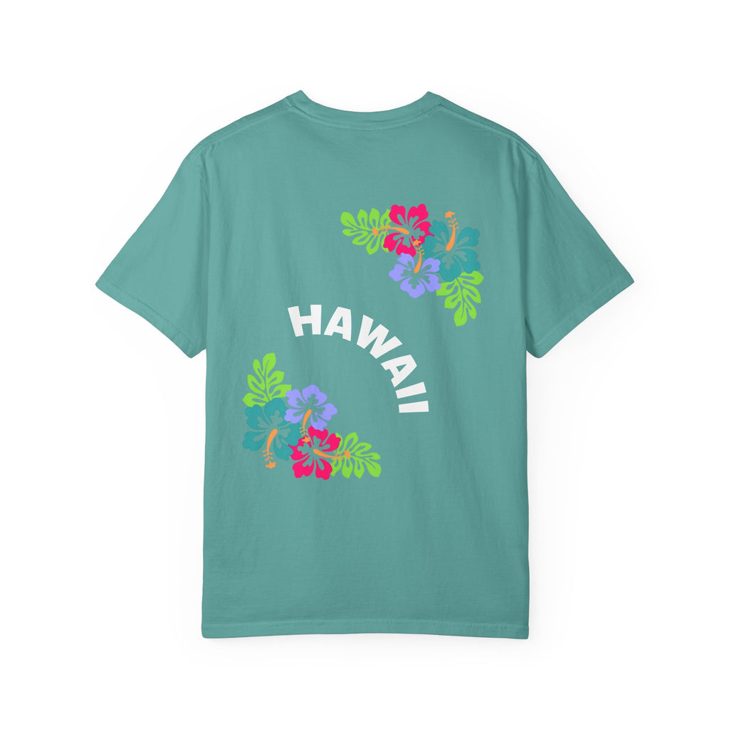 Hawaii Floral T-Shirt — Tropical Hibiscus Graphic Tee