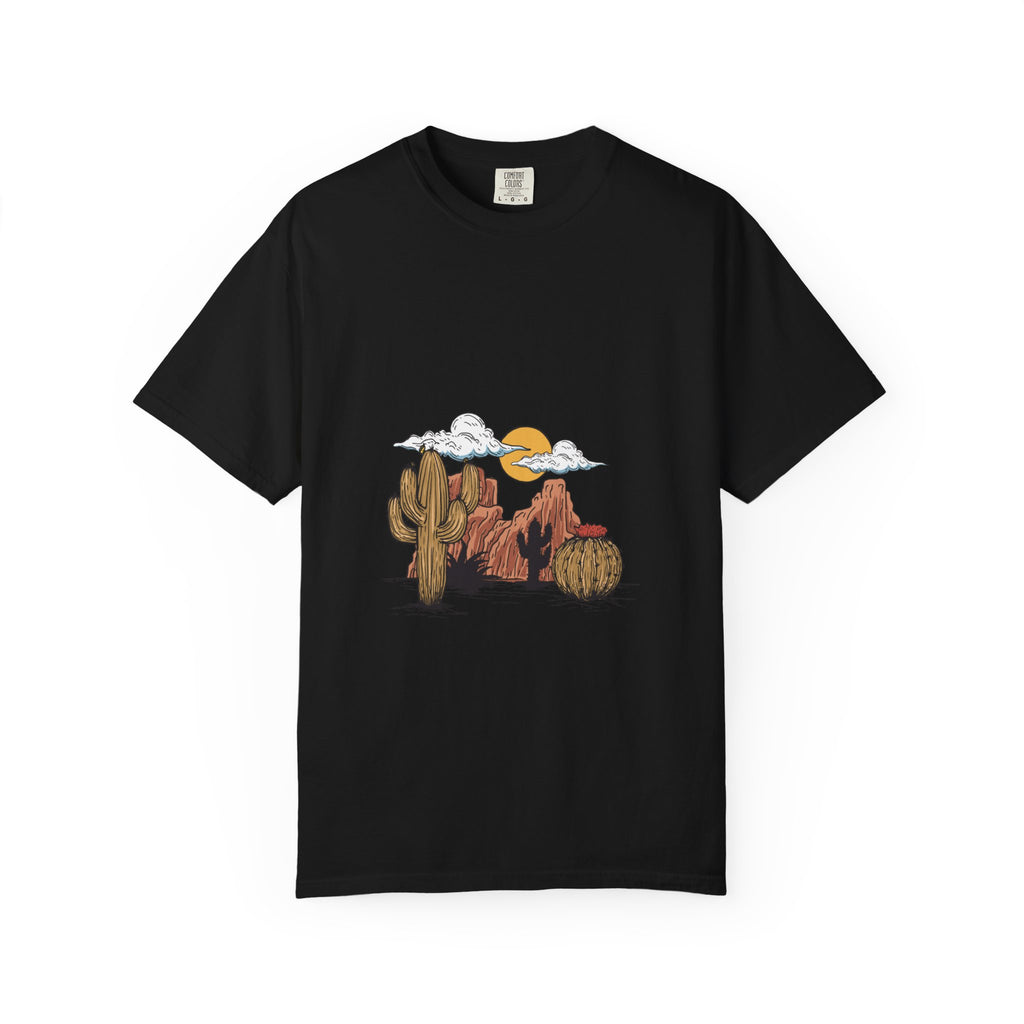 Desert Sunset Tee – Cactus & Mesa Graphic T-Shirt