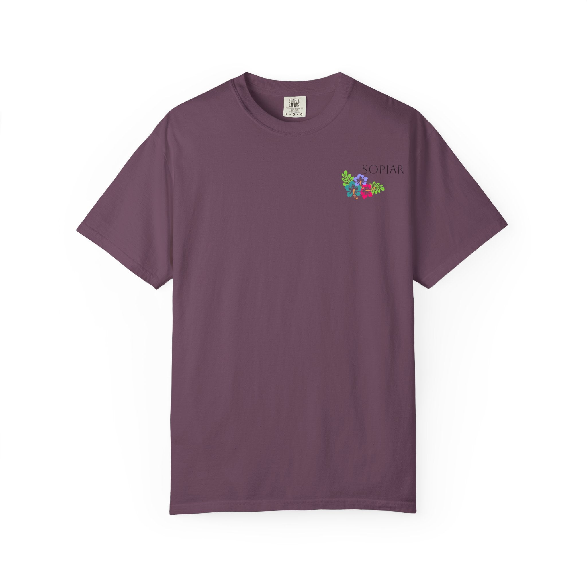 Hawaii Floral T-Shirt — Tropical Hibiscus Graphic Tee