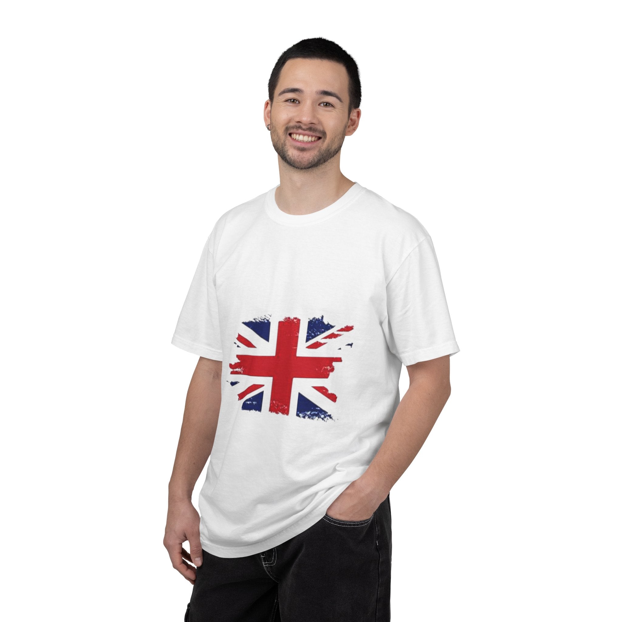 British Flag T-Shirt — Distressed Union Jack Graphic Tee