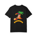 DJ Watermelon T-Shirt — Cute Summer Fruit Graphic Tee with Headphones and summer text