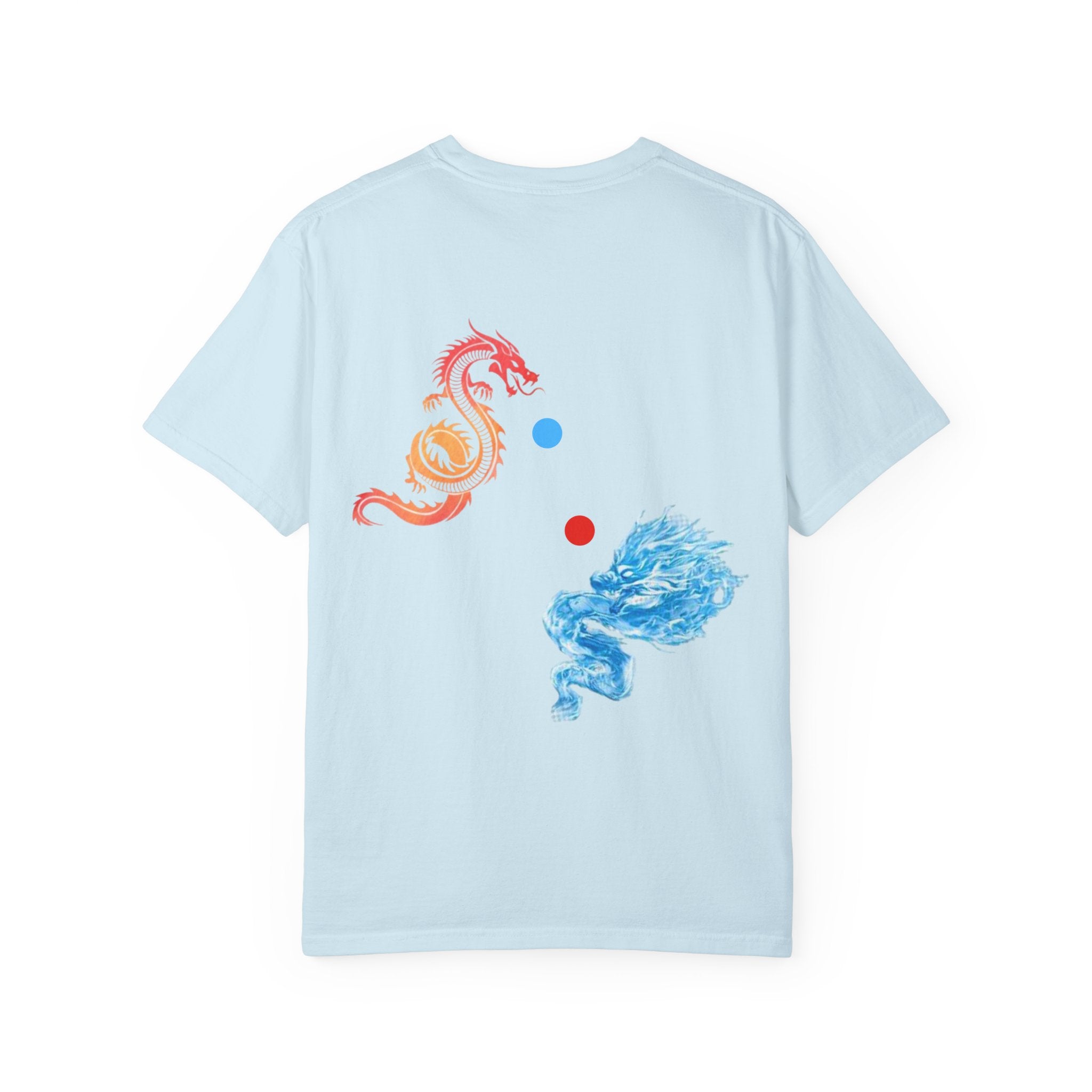 Dragon Yin-Yang T-Shirt — Fire & Water Back Print