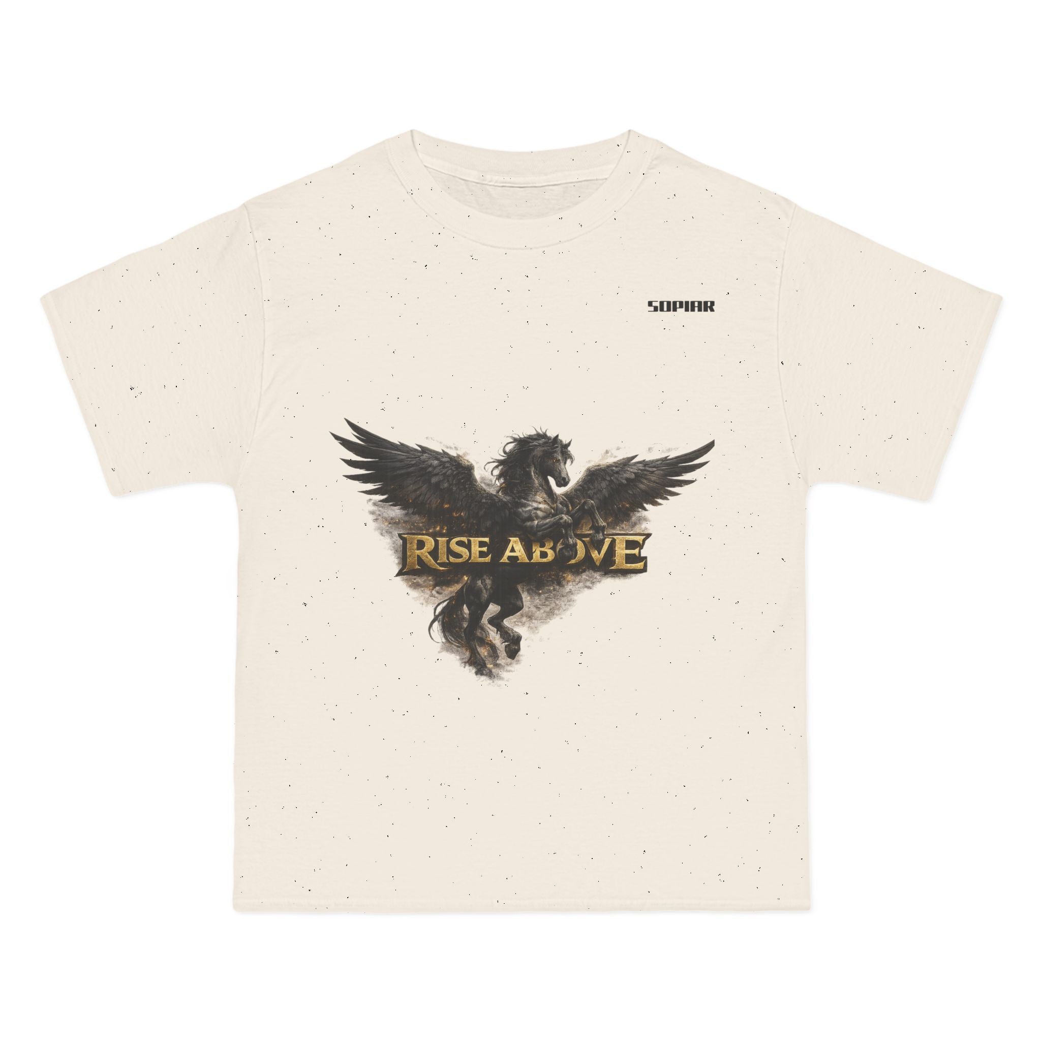 T-Shirt - Rise Above flying horse Graphic Tee