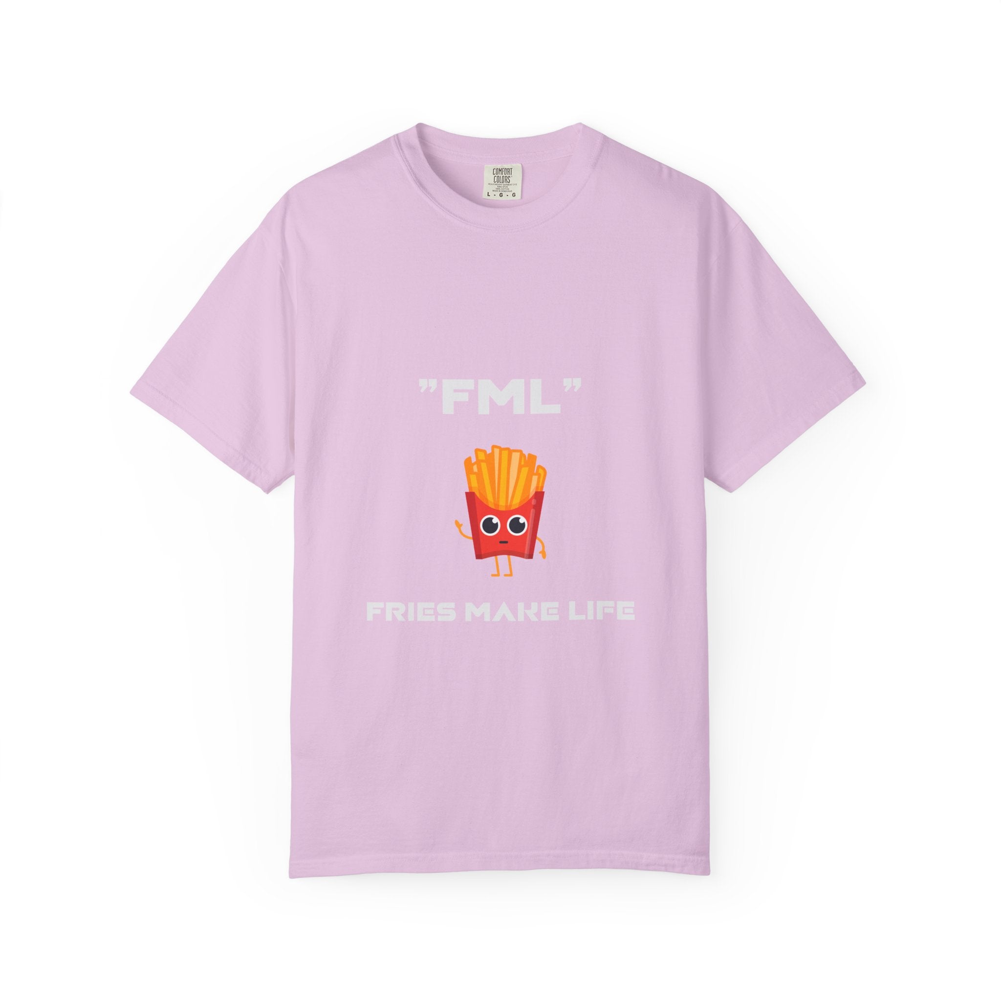 FML "Fries Make Life" T-Shirt — Funny Foodie Graphic Tee