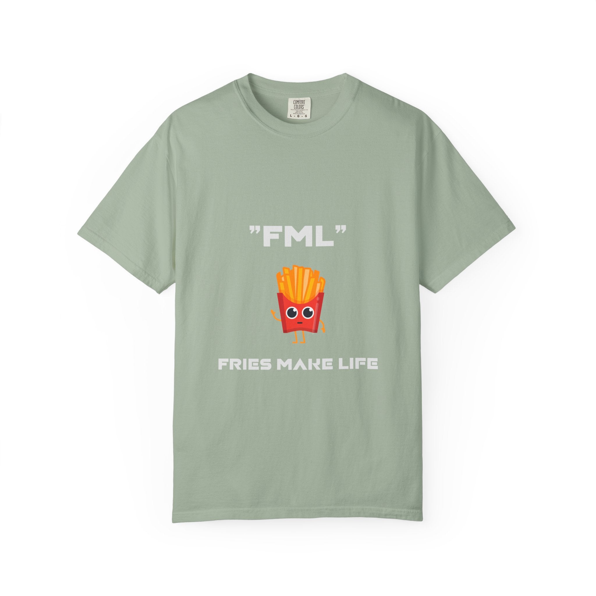 FML "Fries Make Life" T-Shirt — Funny Foodie Graphic Tee