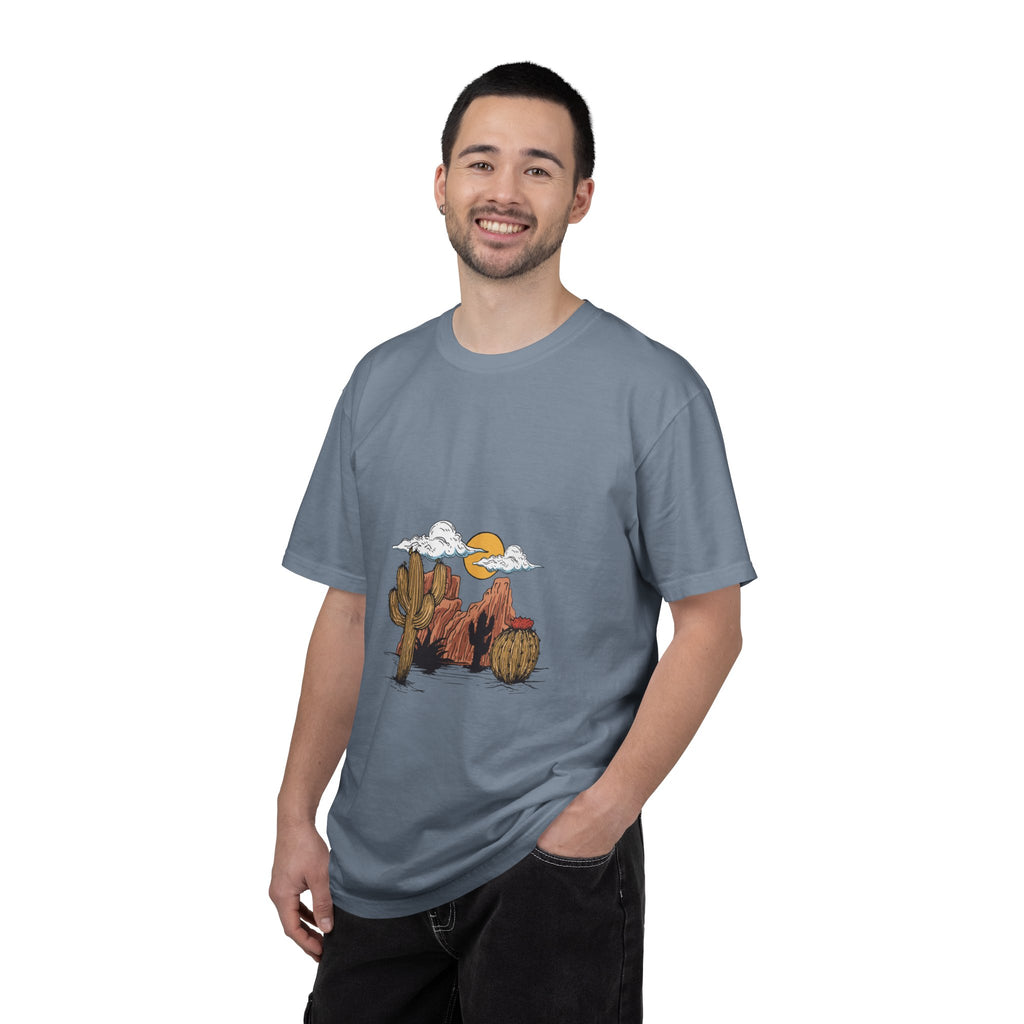 Desert Sunset Tee – Cactus & Mesa Graphic T-Shirt