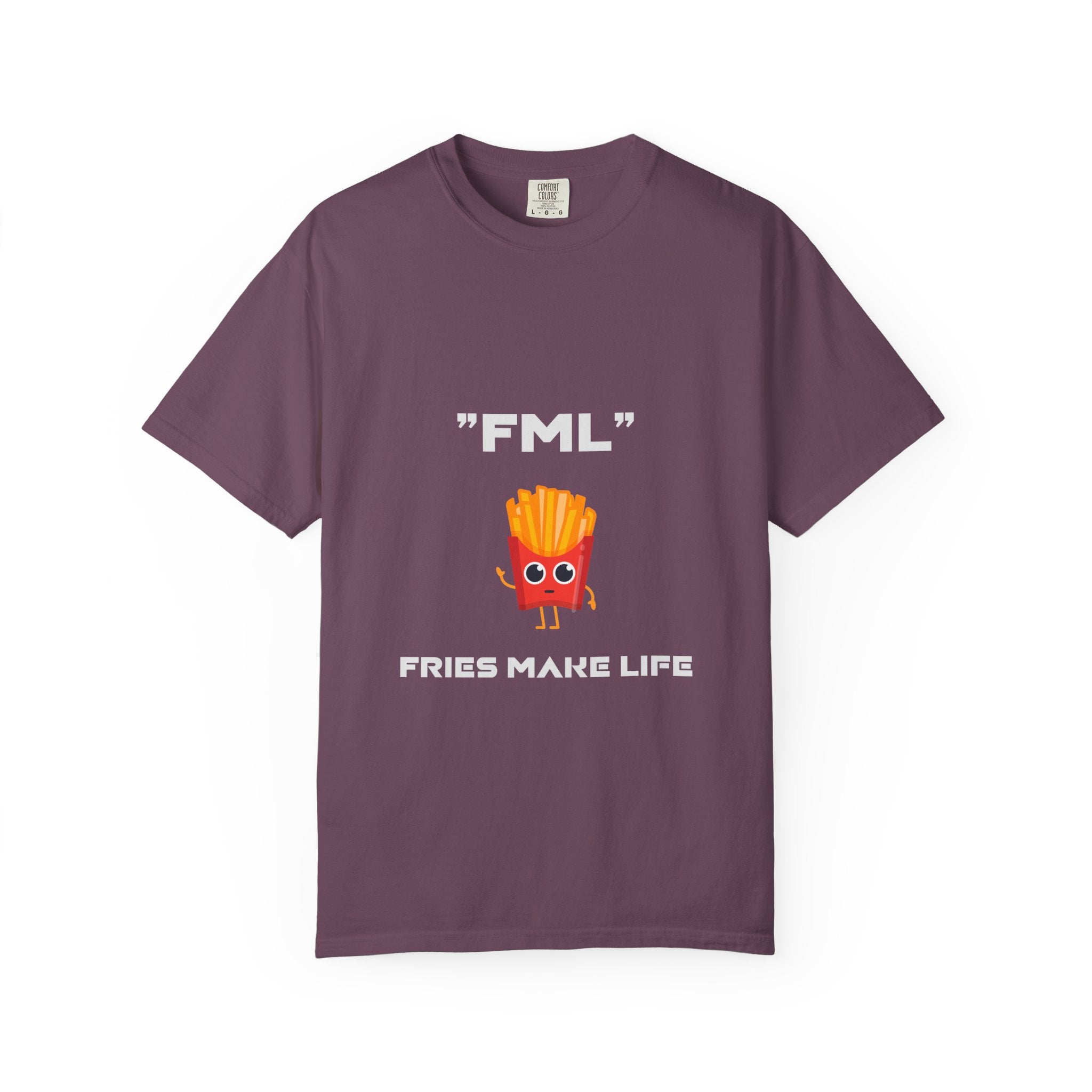 FML "Fries Make Life" T-Shirt — Funny Foodie Graphic Tee