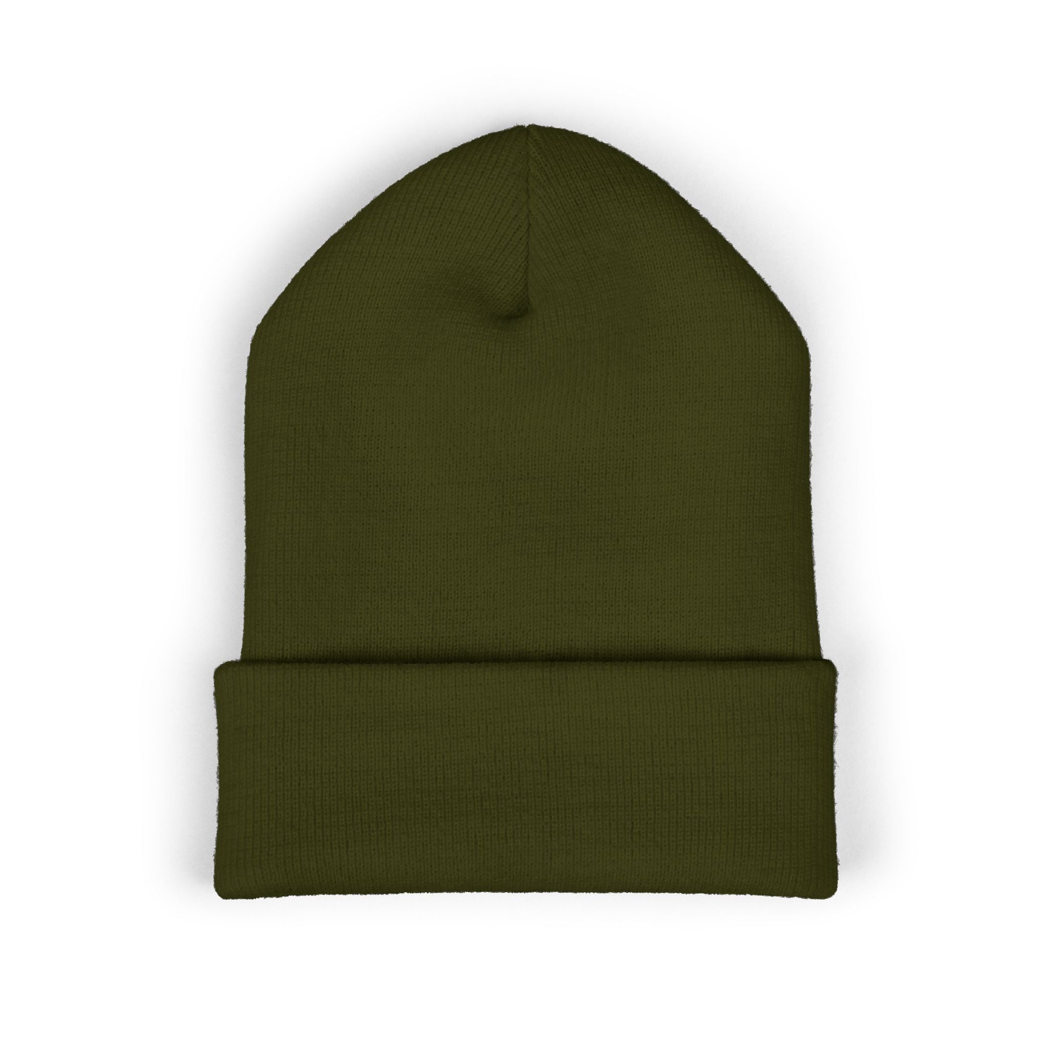 Embroidered 'SOPIAR' Cuffed Beanie — Classic Knit Winter Hat