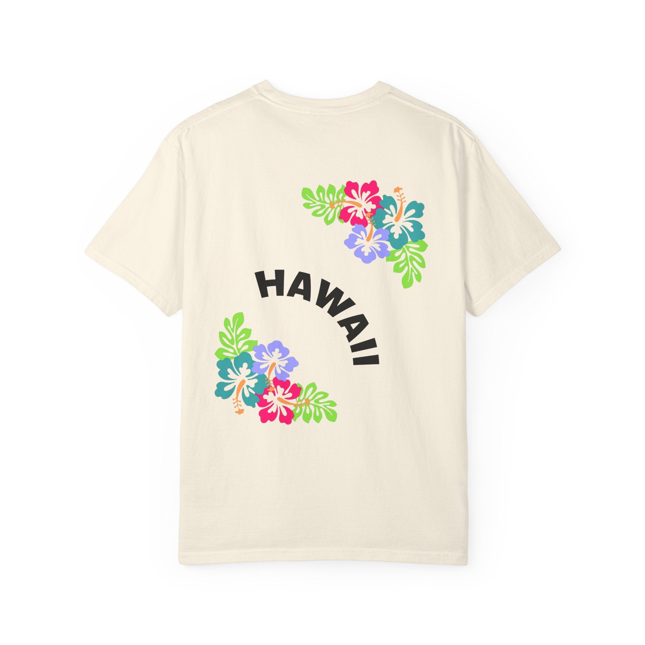 Hawaii Floral T-Shirt — Tropical Hibiscus Graphic Tee