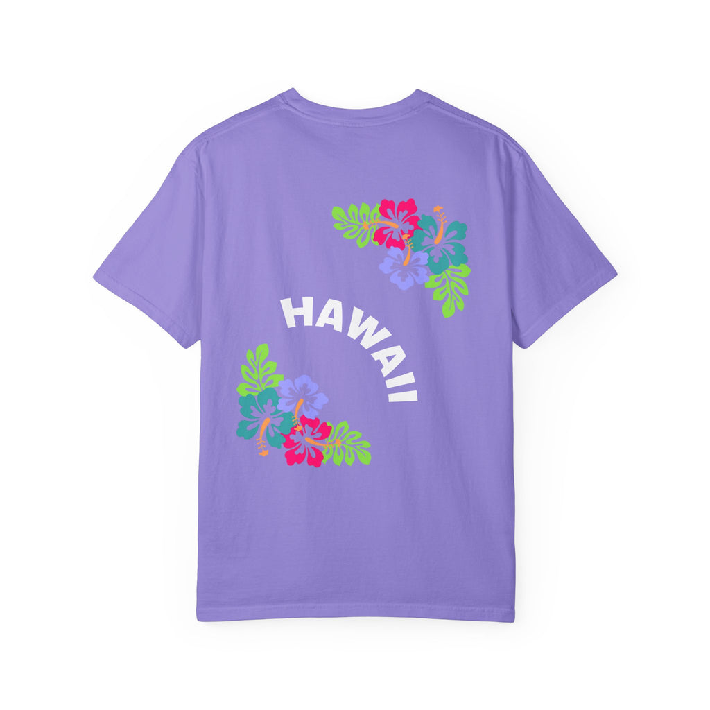Hawaii Floral T-Shirt — Tropical Hibiscus Graphic Tee
