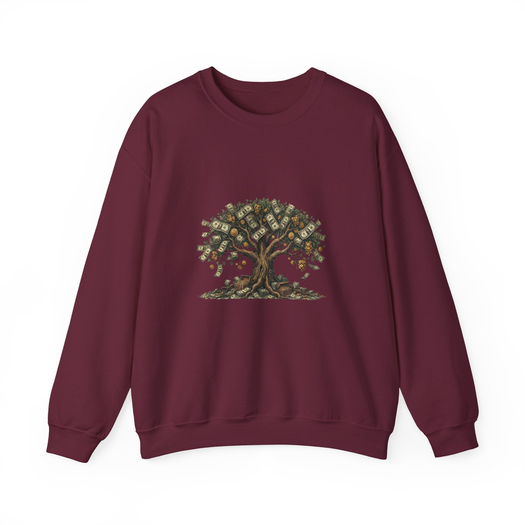 Tree of Life Sweatshirt — Nature-Inspired Crewneck for Earth Lovers