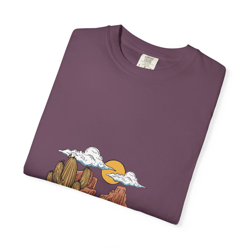 Desert Sunset Tee – Cactus & Mesa Graphic T-Shirt