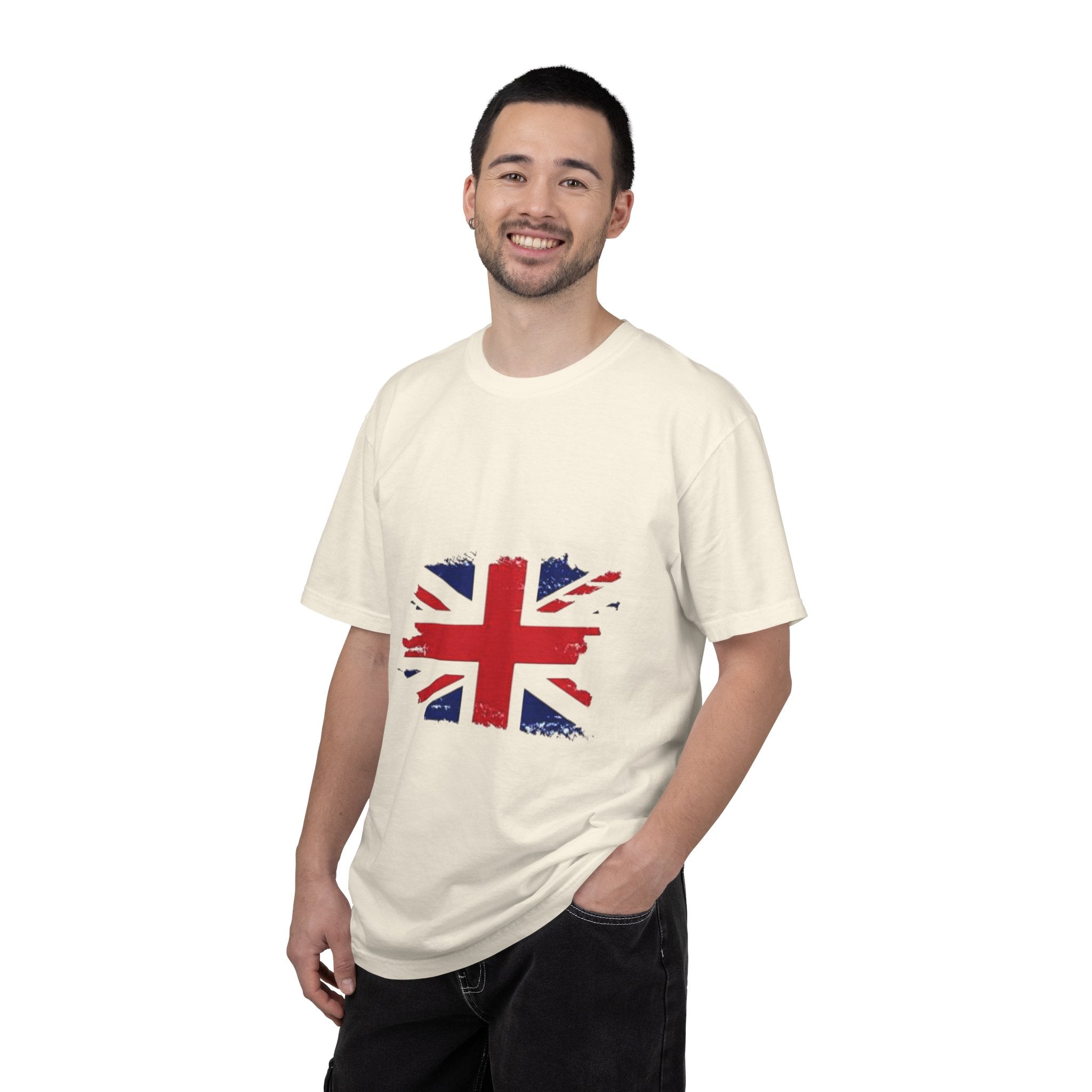 British Flag T-Shirt — Distressed Union Jack Graphic Tee