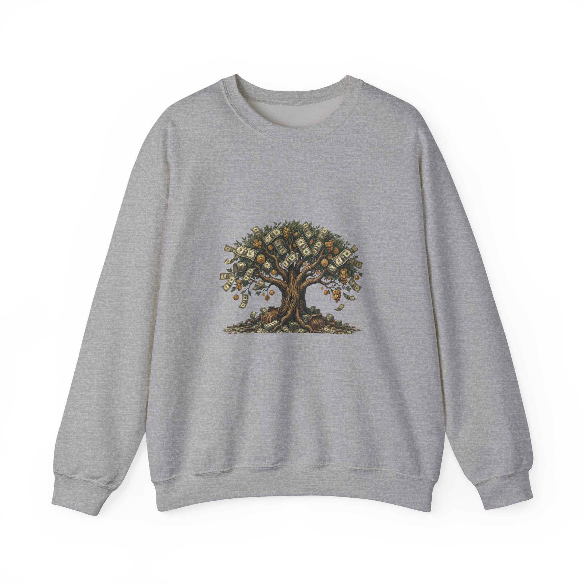 Tree of Life Sweatshirt — Nature-Inspired Crewneck for Earth Lovers