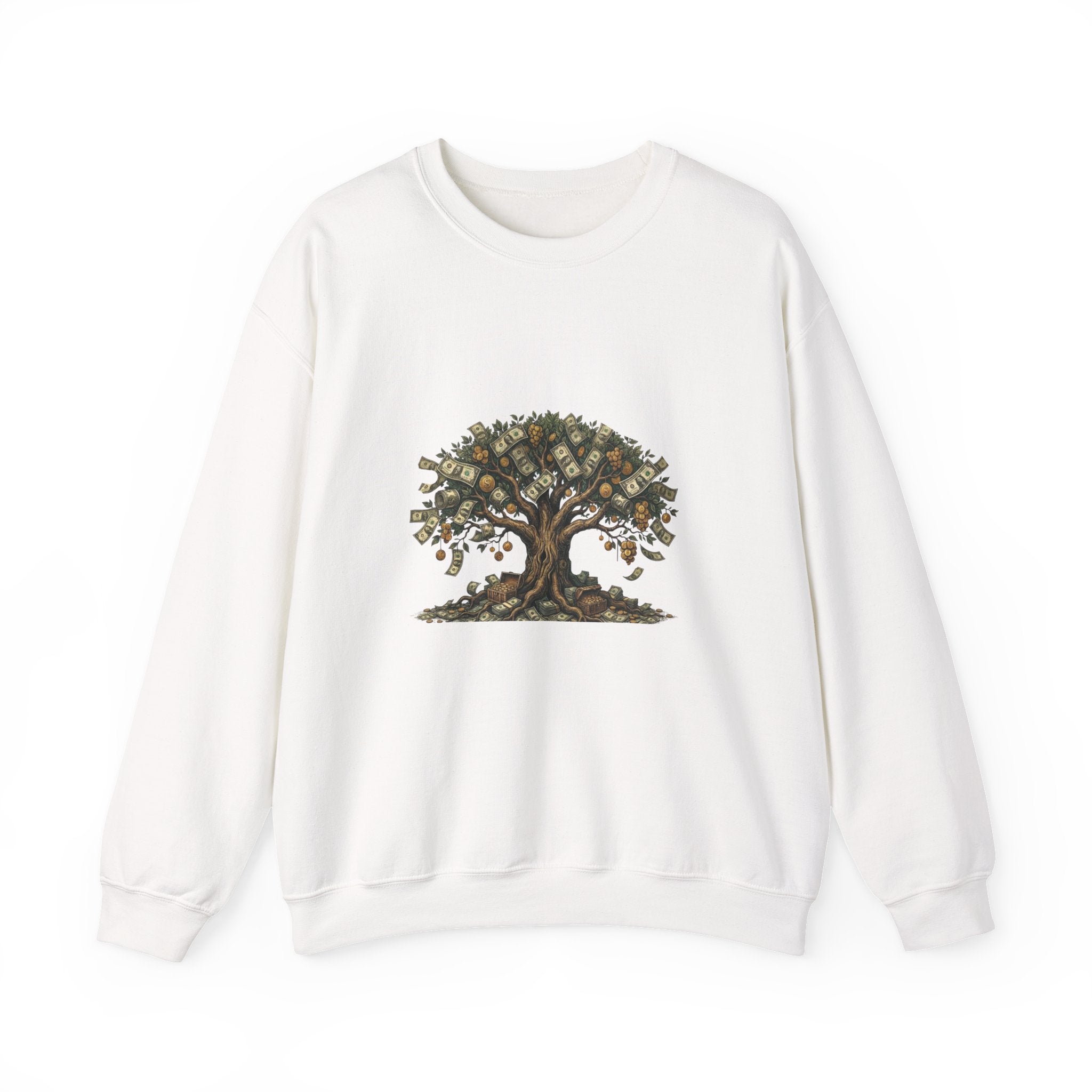 Tree of Life Sweatshirt — Nature-Inspired Crewneck for Earth Lovers