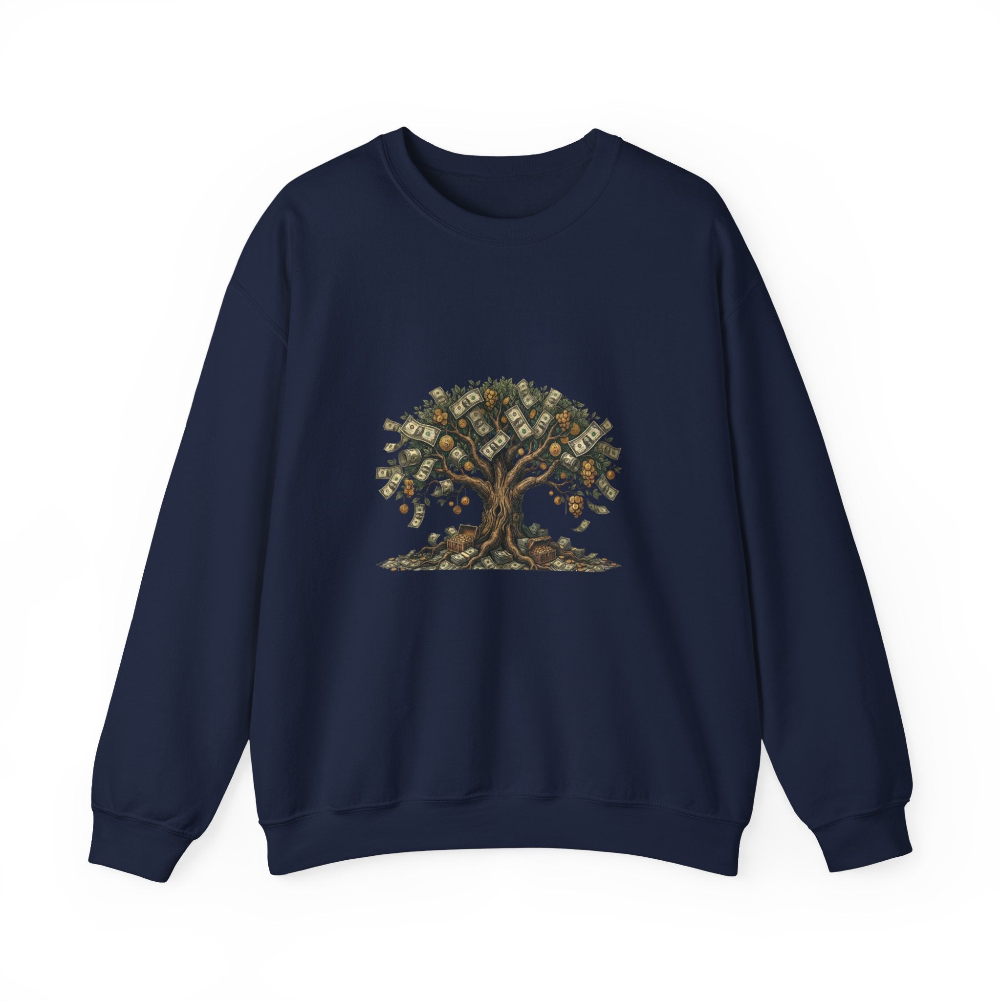 Tree of Life Sweatshirt — Nature-Inspired Crewneck for Earth Lovers