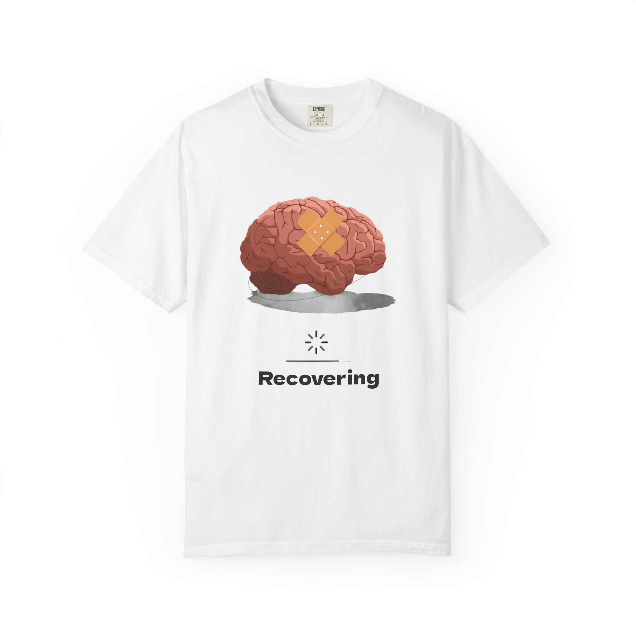 Recovering Brain T-Shirt — Mental Health Awareness Tee