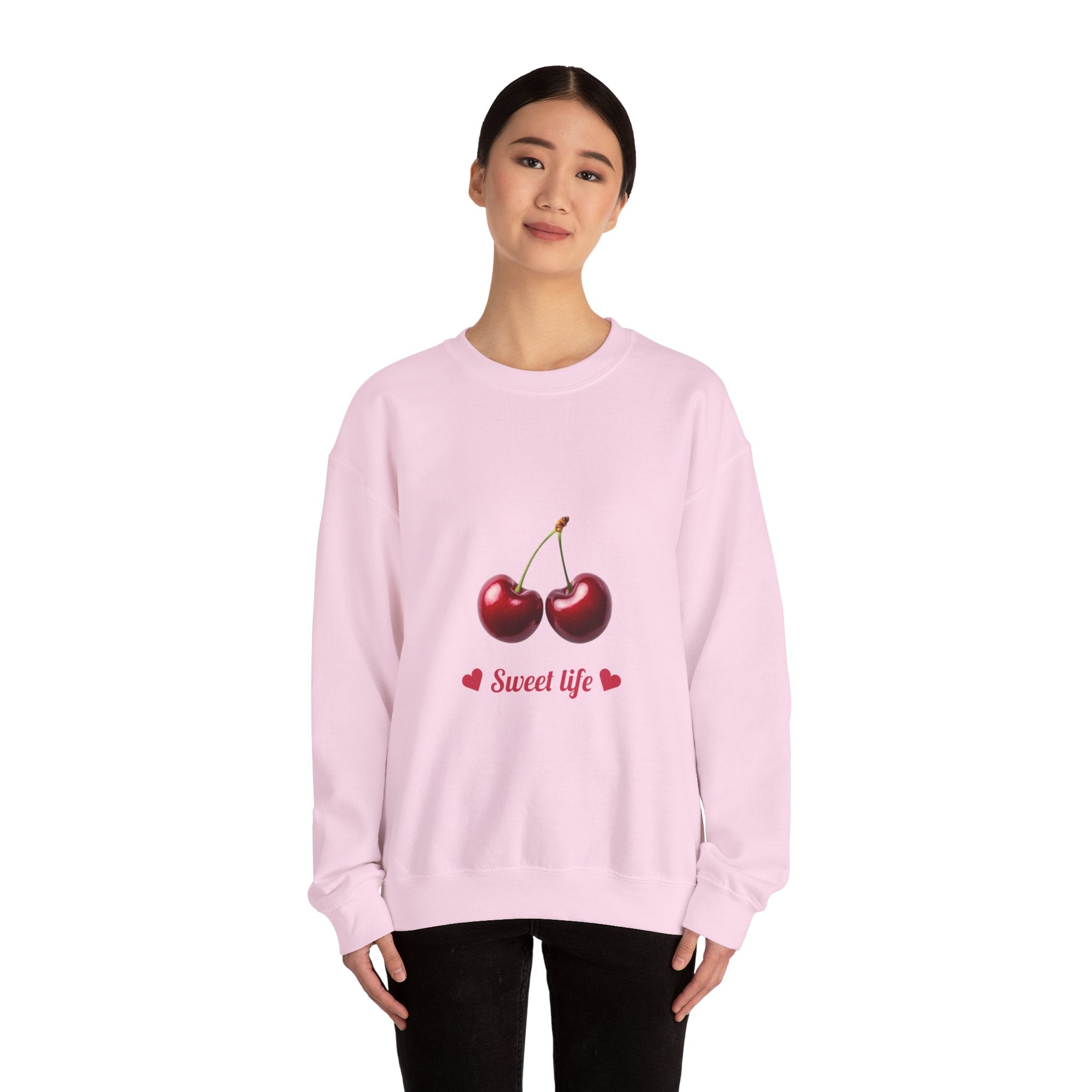 Cherry "Sweet Life" Crewneck Sweatshirt