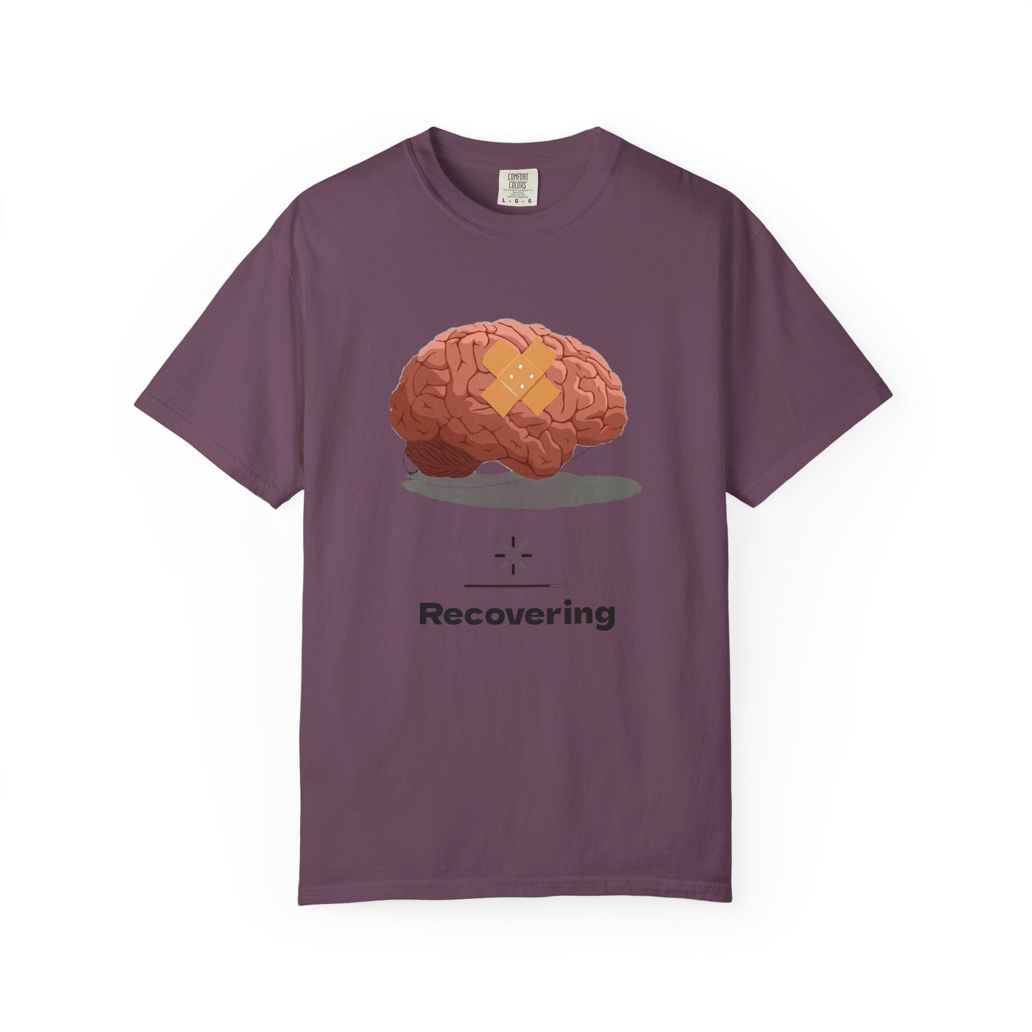 Recovering Brain T-Shirt — Mental Health Awareness Tee