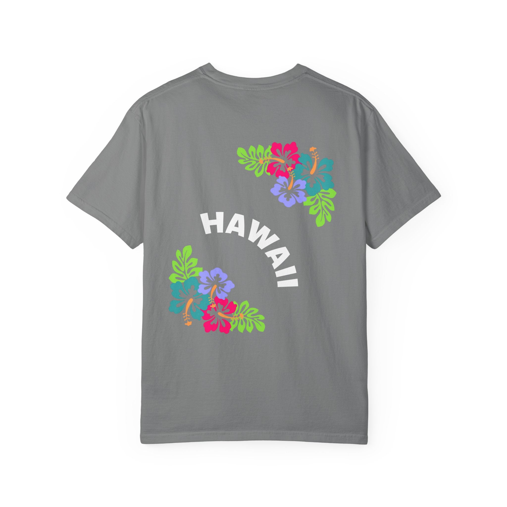 Hawaii Floral T-Shirt — Tropical Hibiscus Graphic Tee