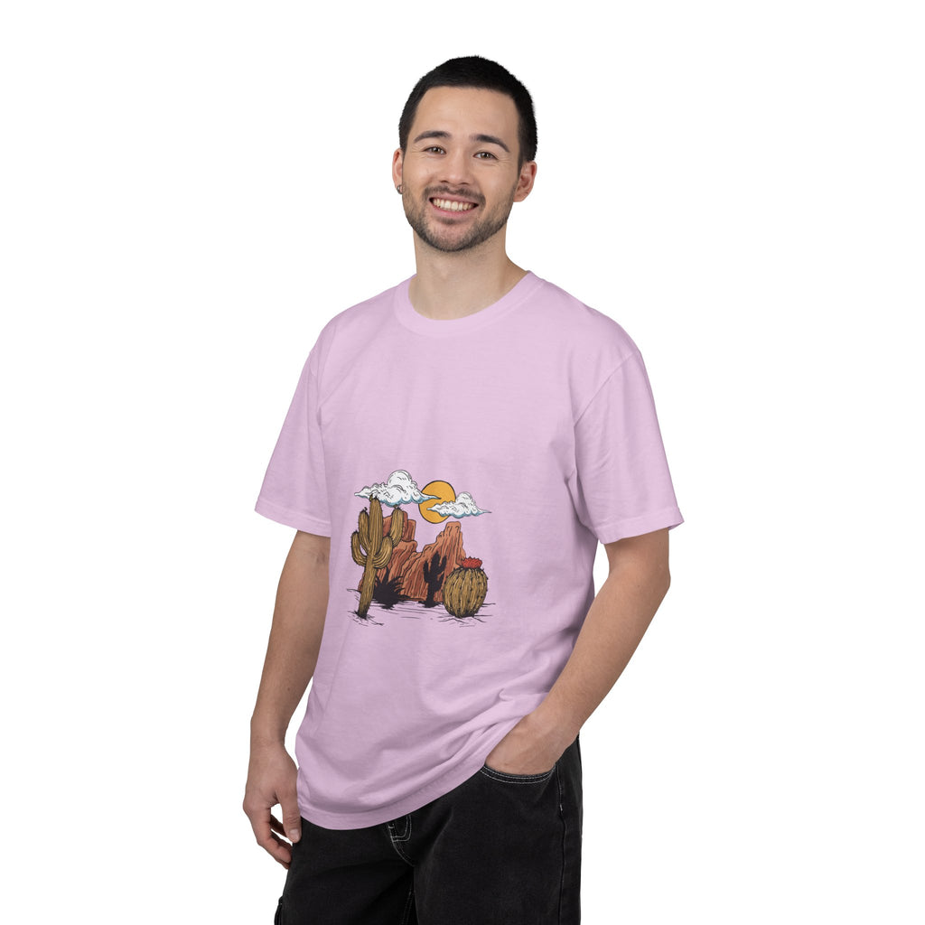 Desert Sunset Tee – Cactus & Mesa Graphic T-Shirt