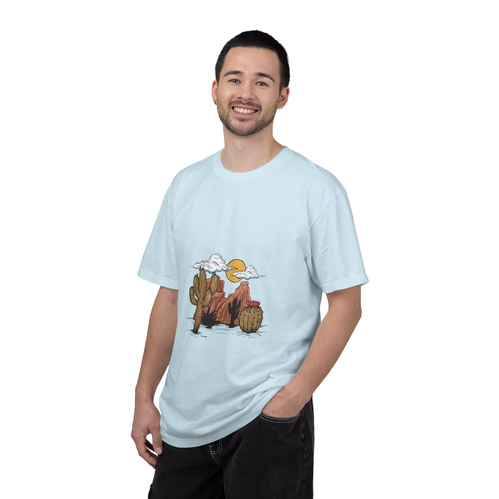 Desert Sunset Tee – Cactus & Mesa Graphic T-Shirt
