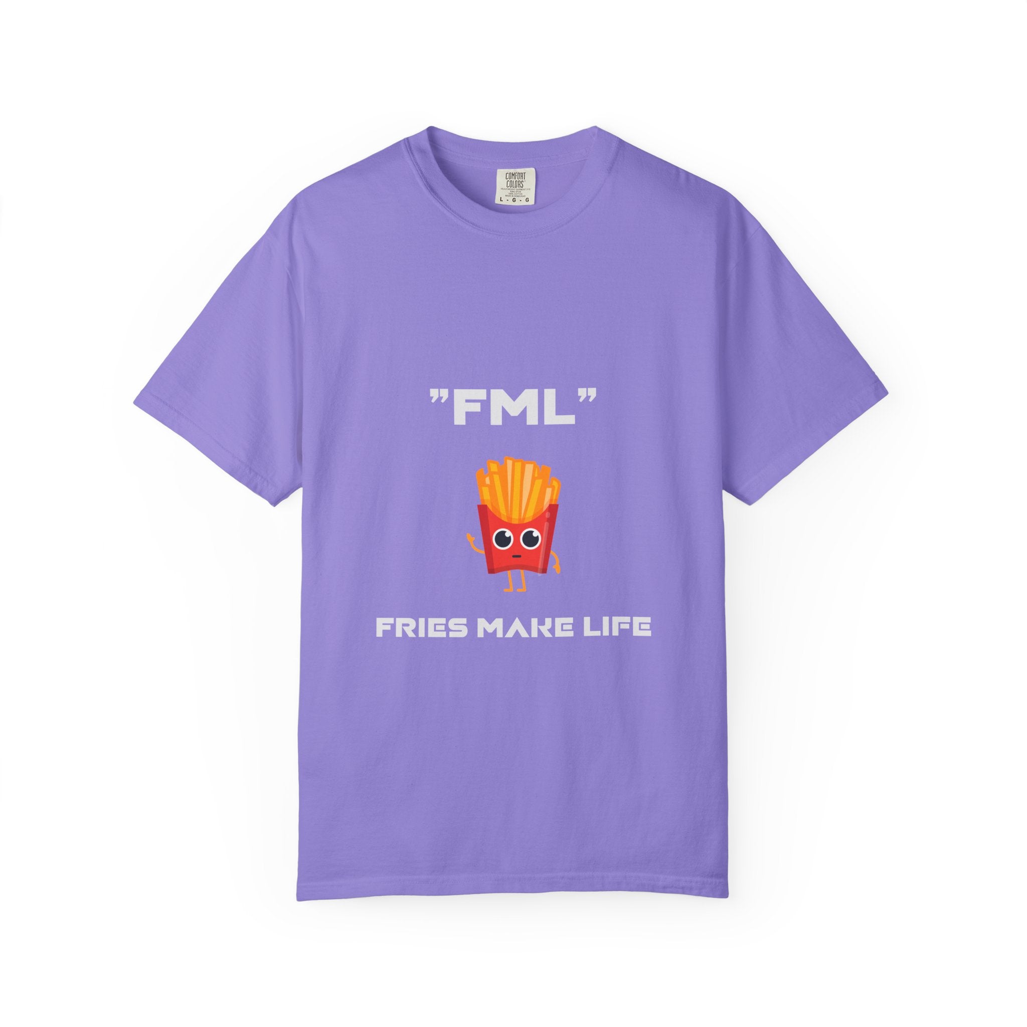 FML "Fries Make Life" T-Shirt — Funny Foodie Graphic Tee