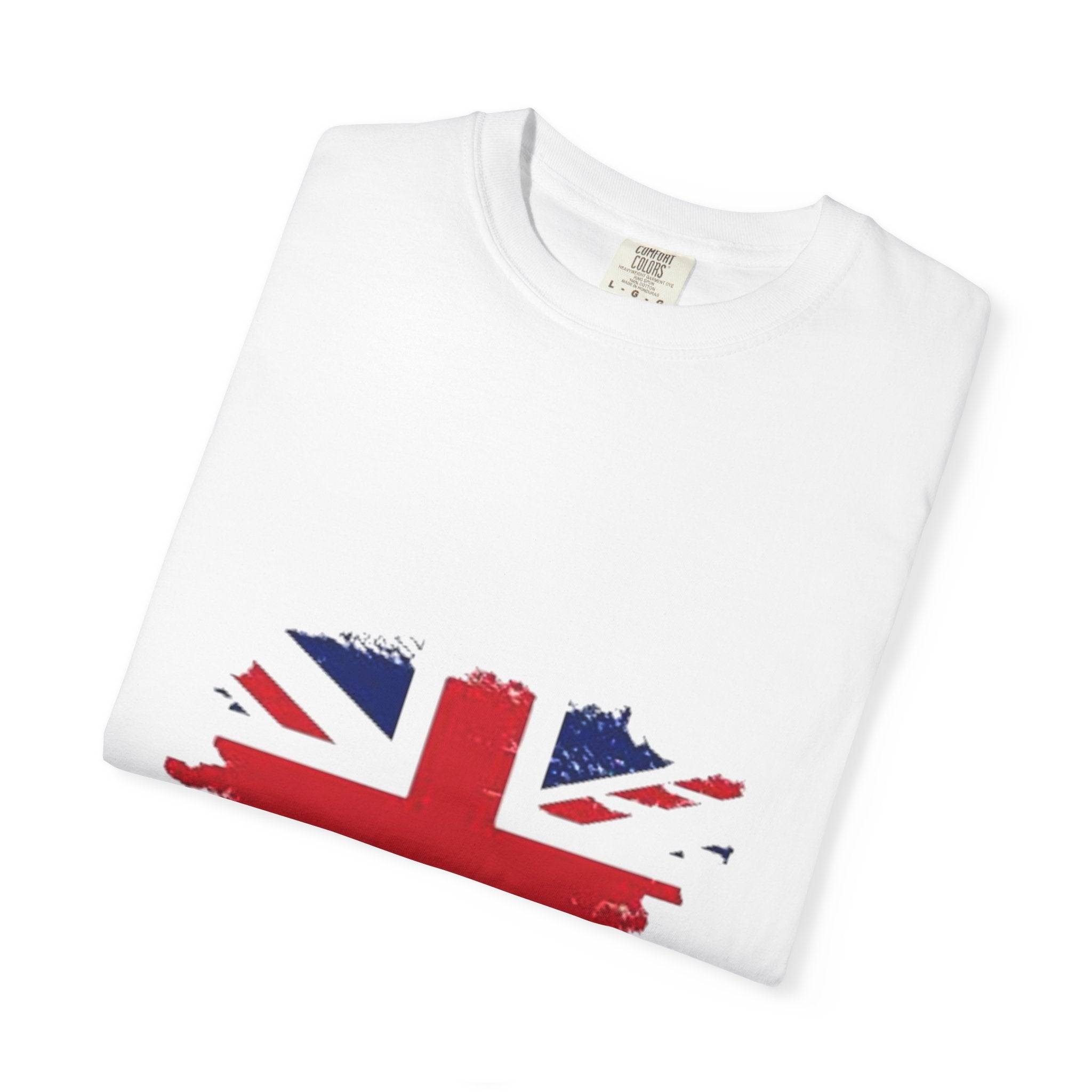 British Flag T-Shirt — Distressed Union Jack Graphic Tee